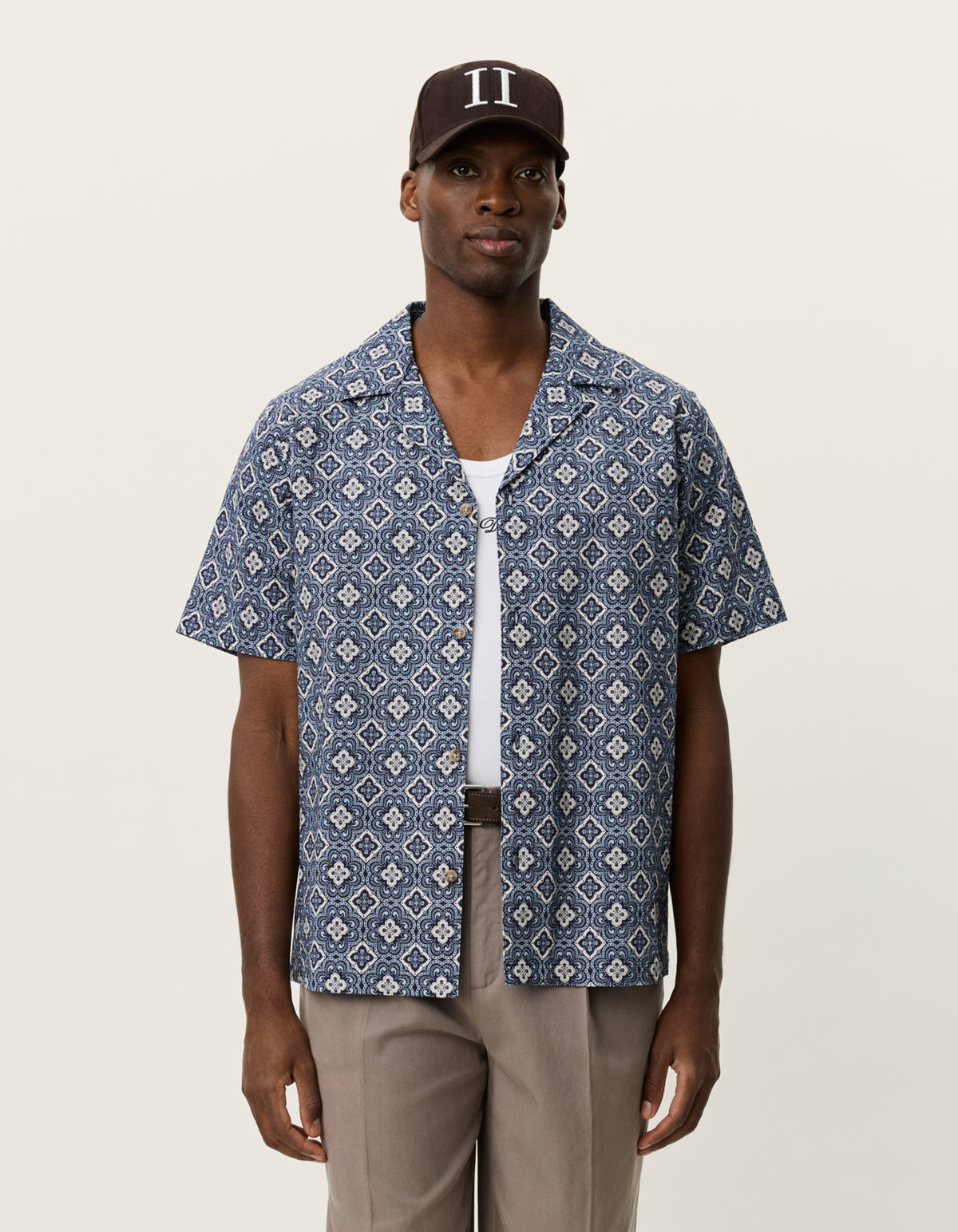 Lukas Arabesque AOP Blue Fog