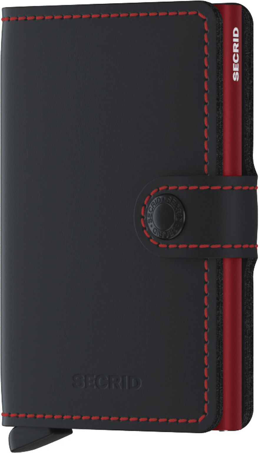 Secrid Miniwallet Matte Black & Red