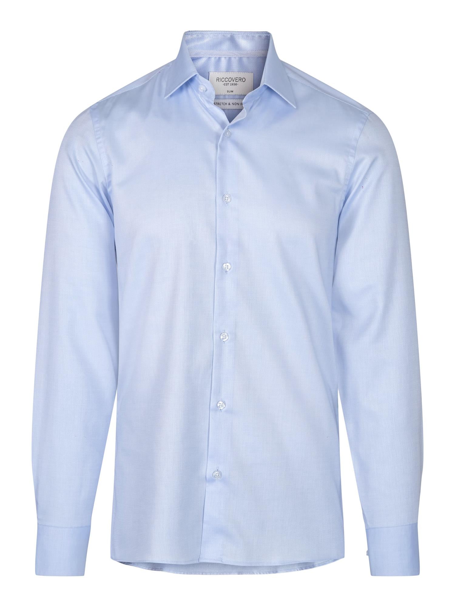 Cairo slim fit Niebieski