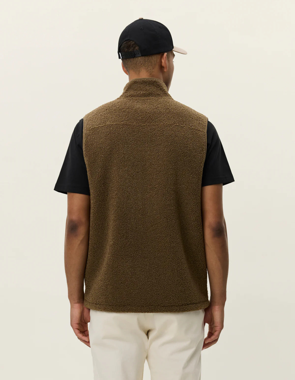 Creed Teddy Vest Teak