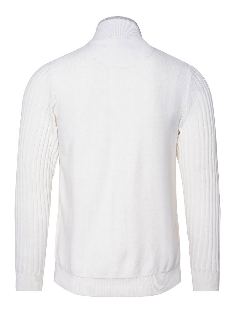 Cooper Zip Offwhite