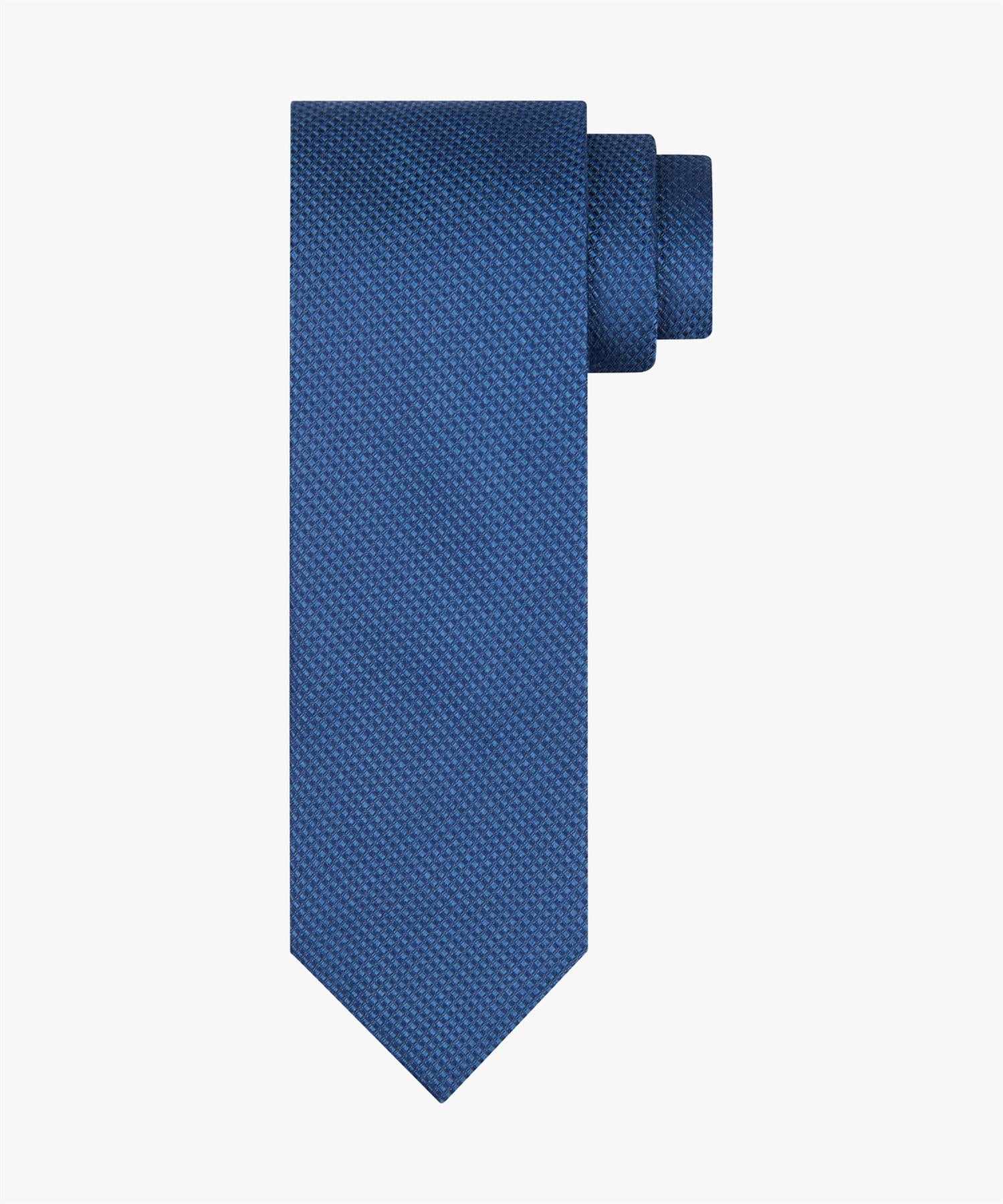 Tie Silk Woven Navy Navy
