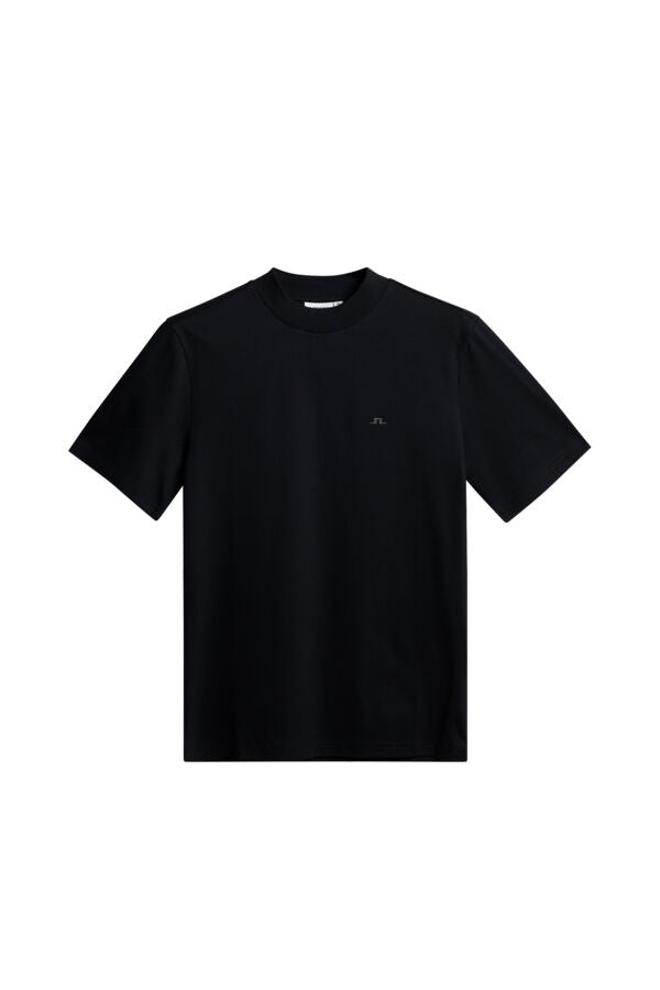 Ace Mock Neck T-shirt Sort