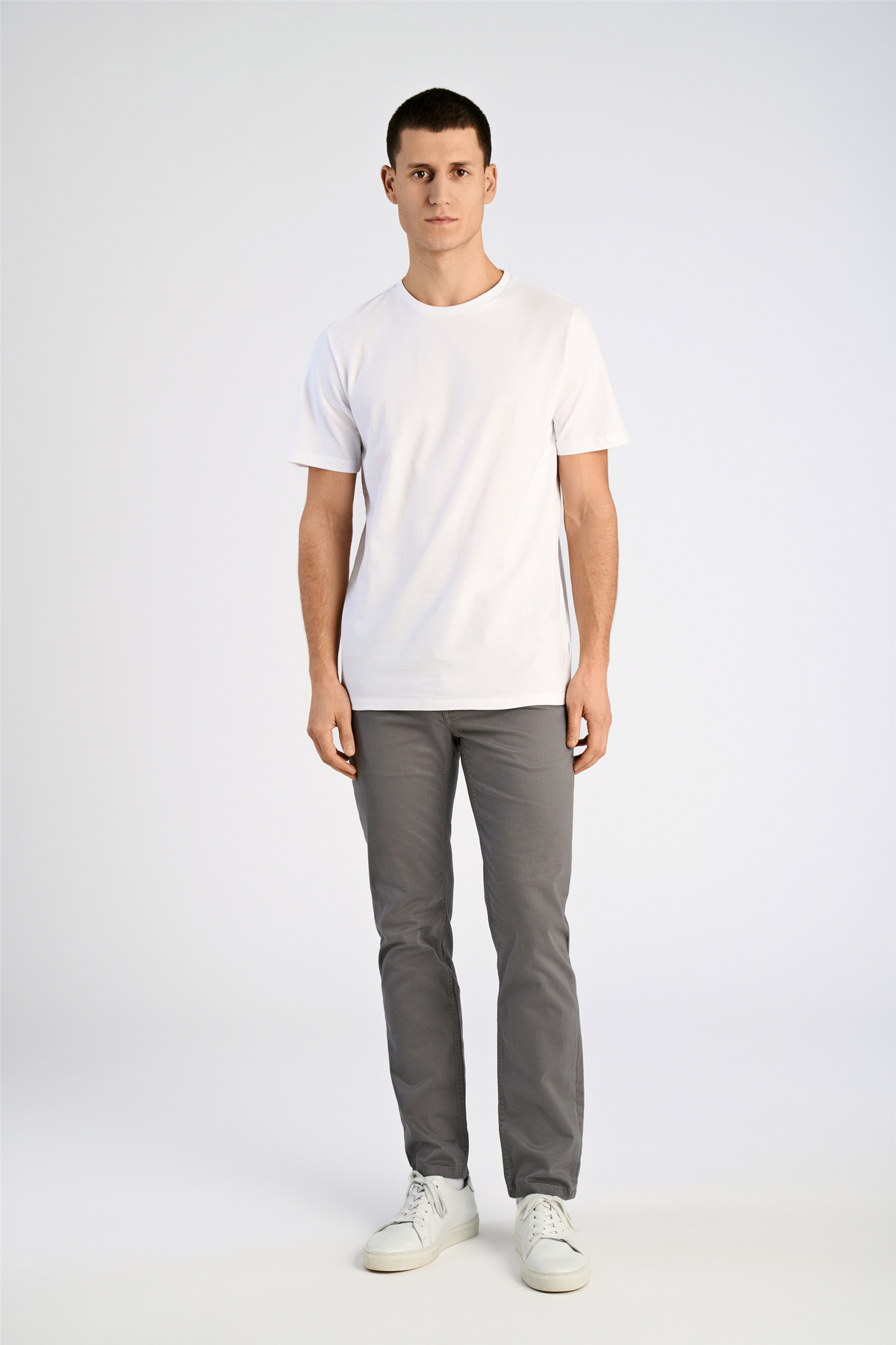 Basic tee S/S Pearl White