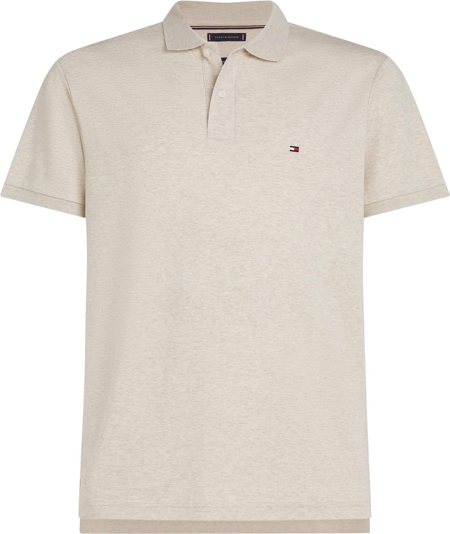 LIQUID COTTON REG SEASONAL POLO Heathered Oatmilk