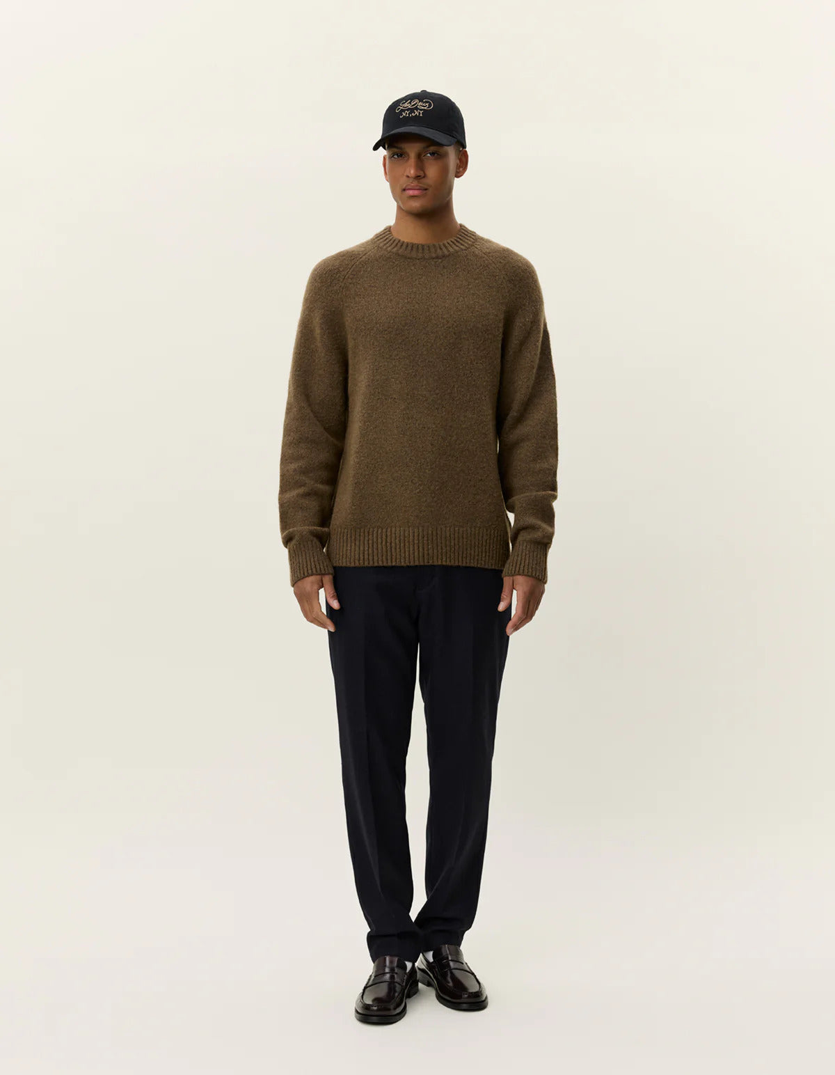 Gilbert Crewneck Knit Teak