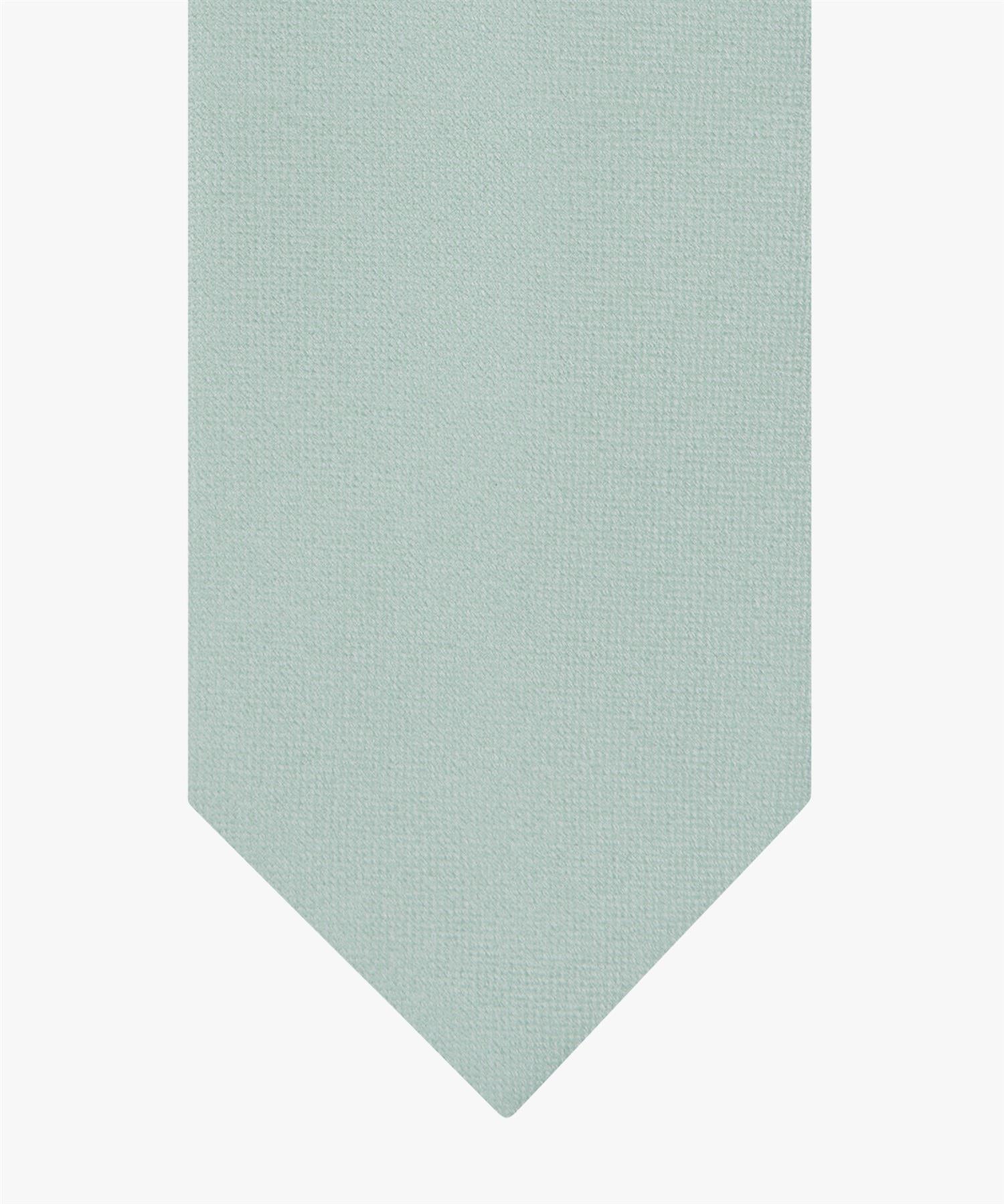 Tie silk woven Green