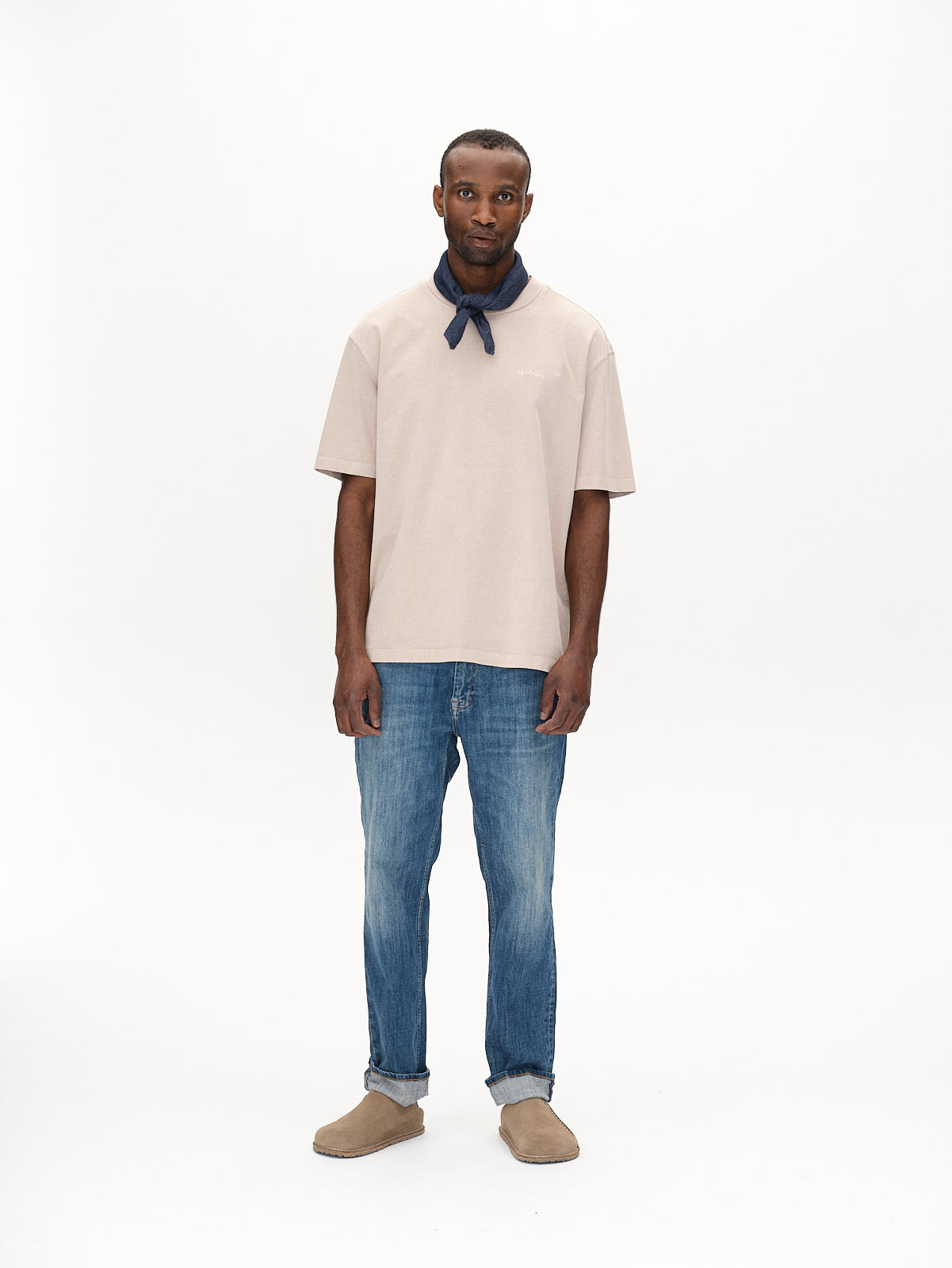 Nigel Wix Boxy Hour SS Sand Cashmere