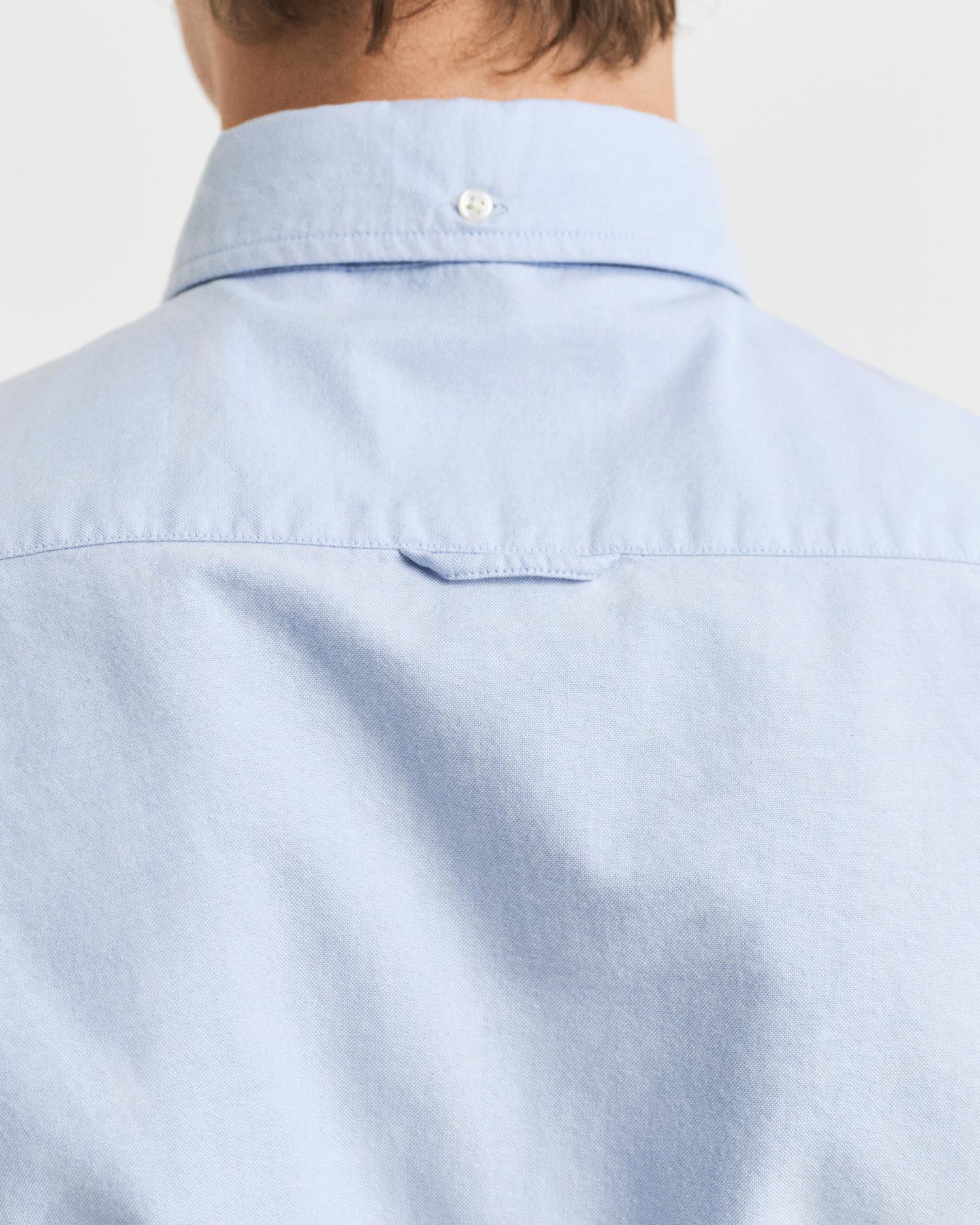 Slim Stretch Oxford Shirt Light Blue