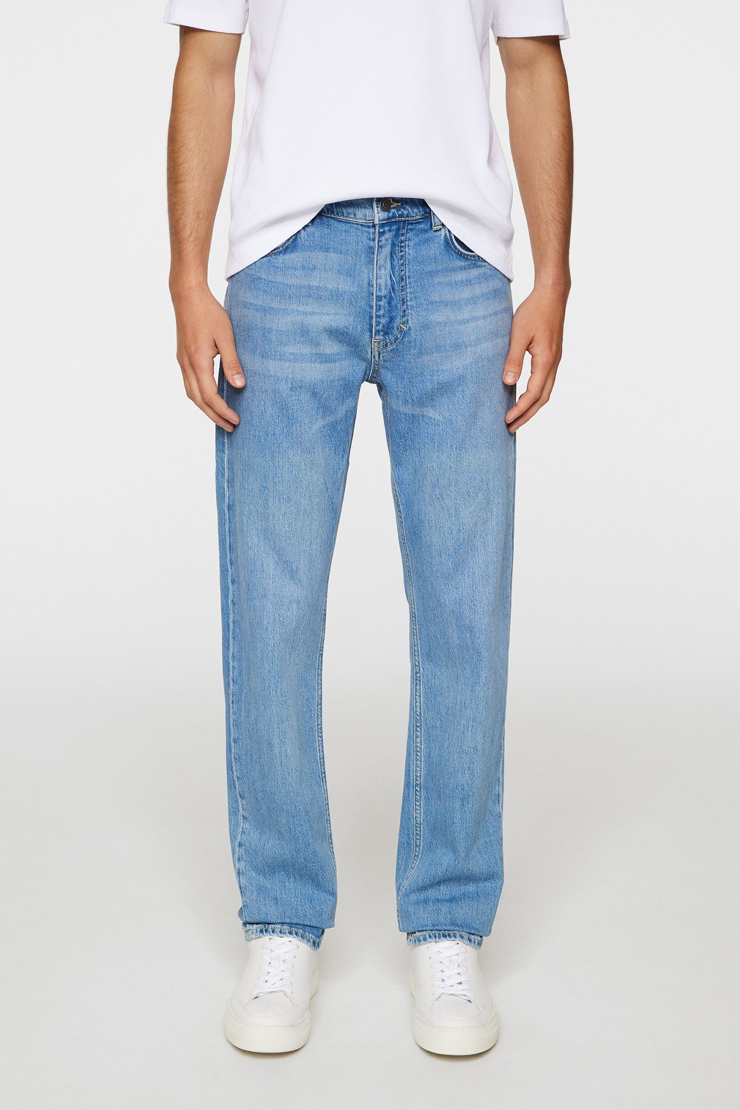 Jax Light Wash Slim Jeans Light Blue