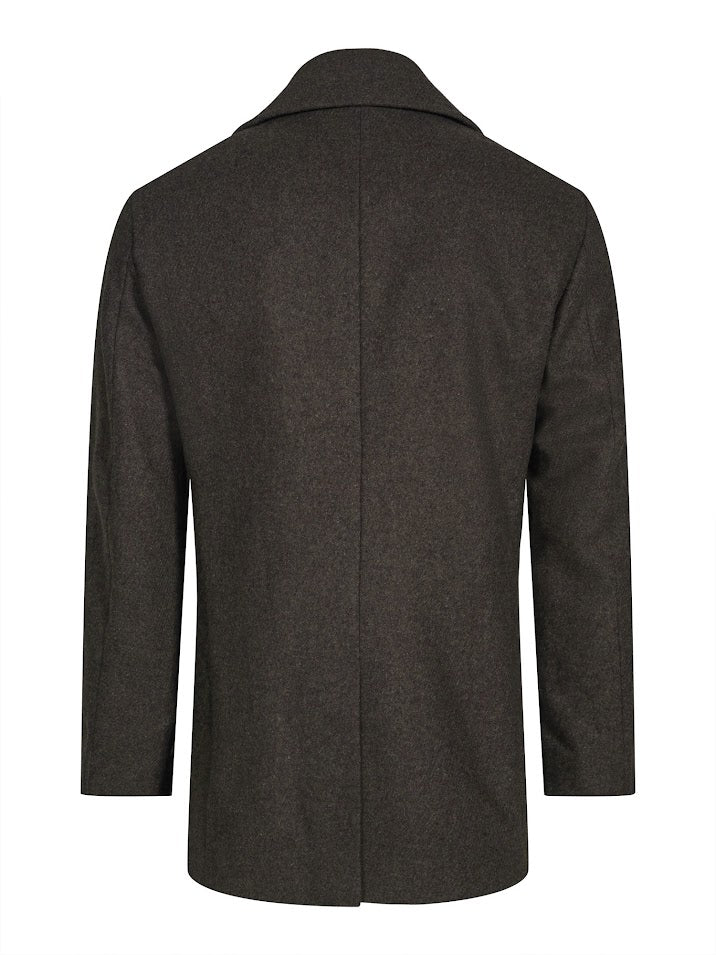 Paris Peacoat Brown