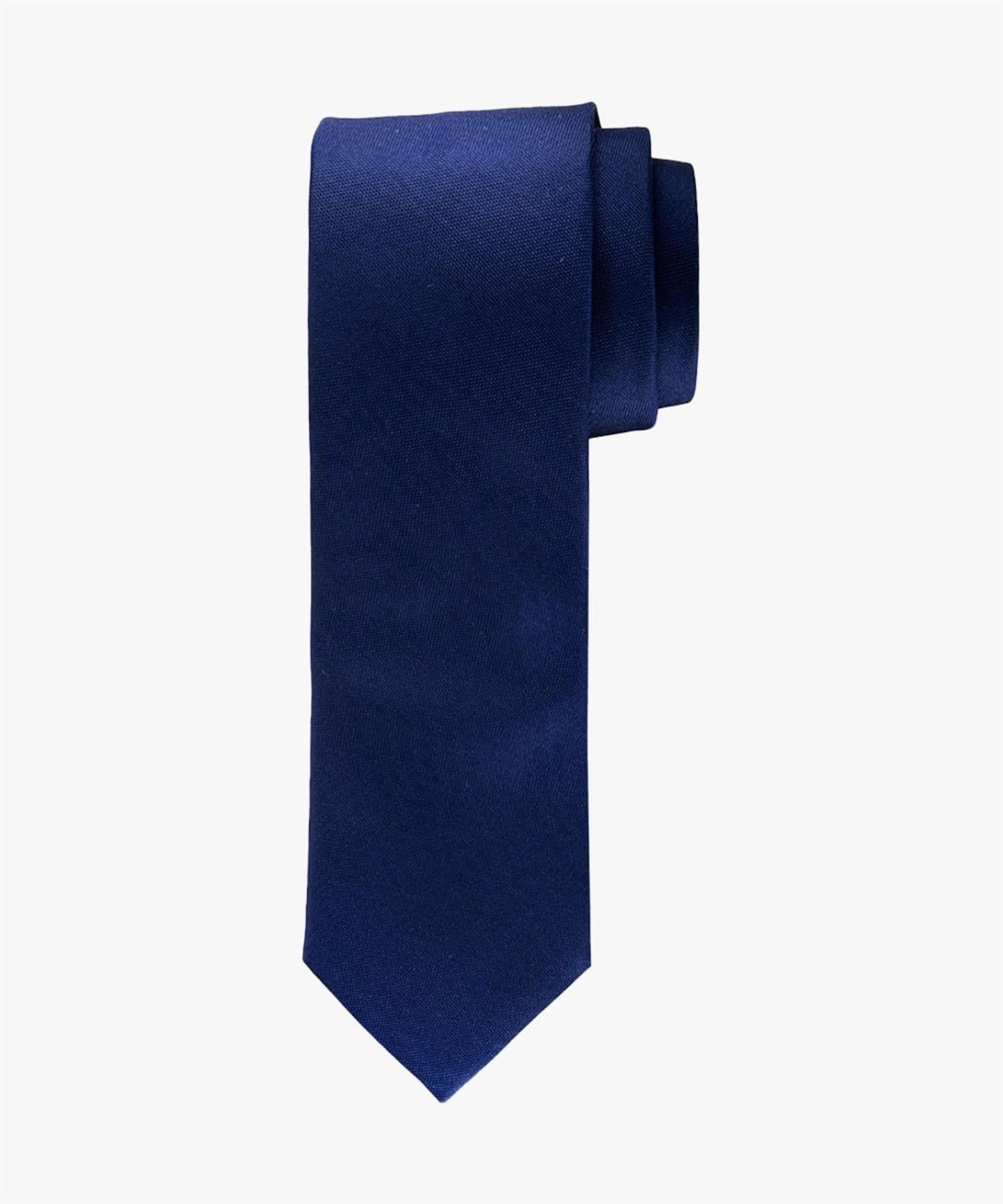 Tie Silk Woven Navy Navy