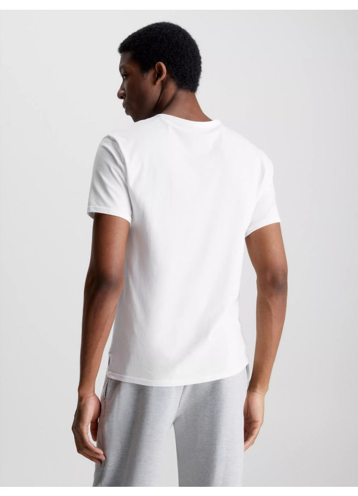 2p S/s V Neck - Nos White