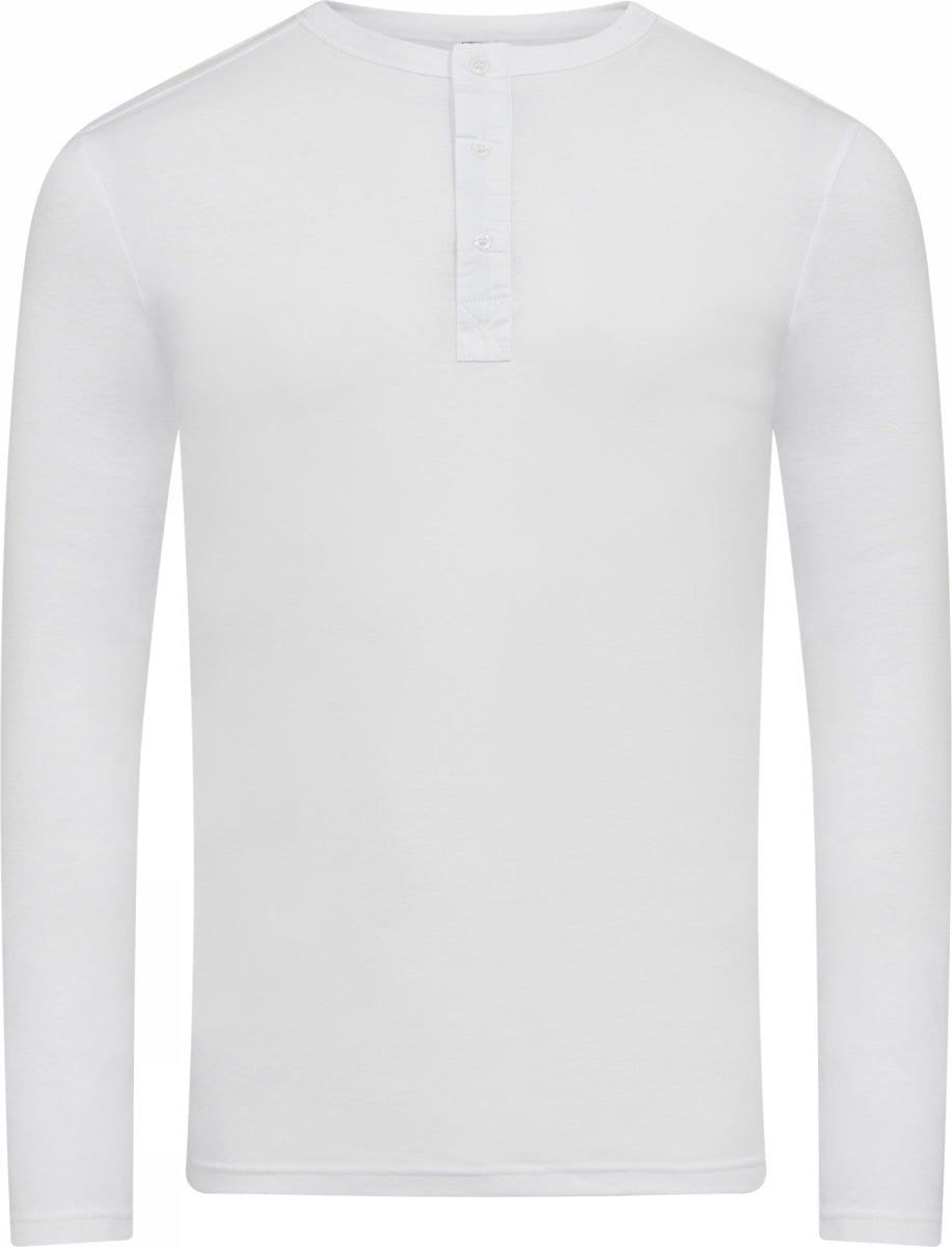 JBS grandad long sleeve Hvit