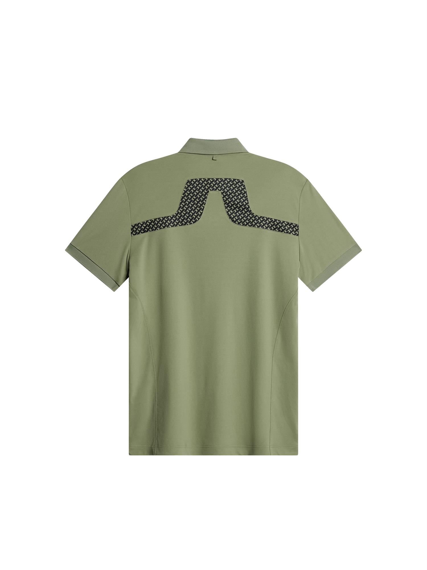 KV Print Polo Tour Geo Olive S