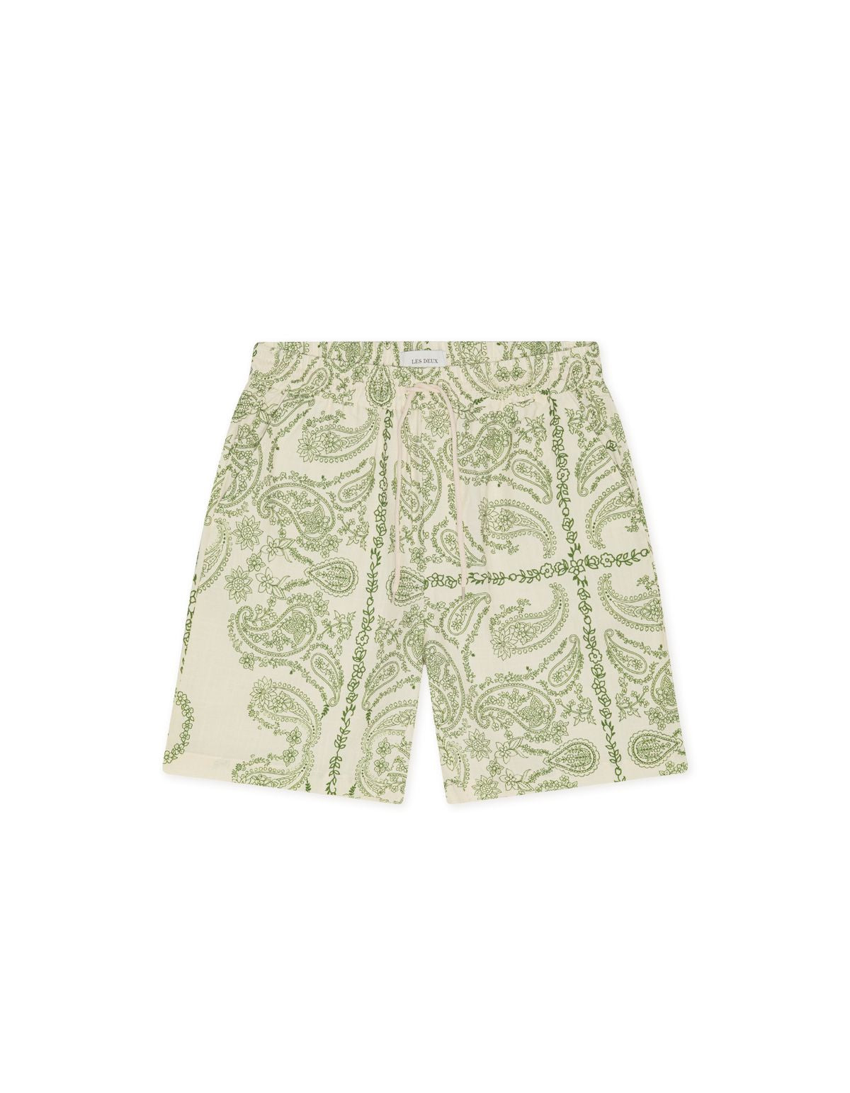Paisley Aop Shorts Artichoke Green