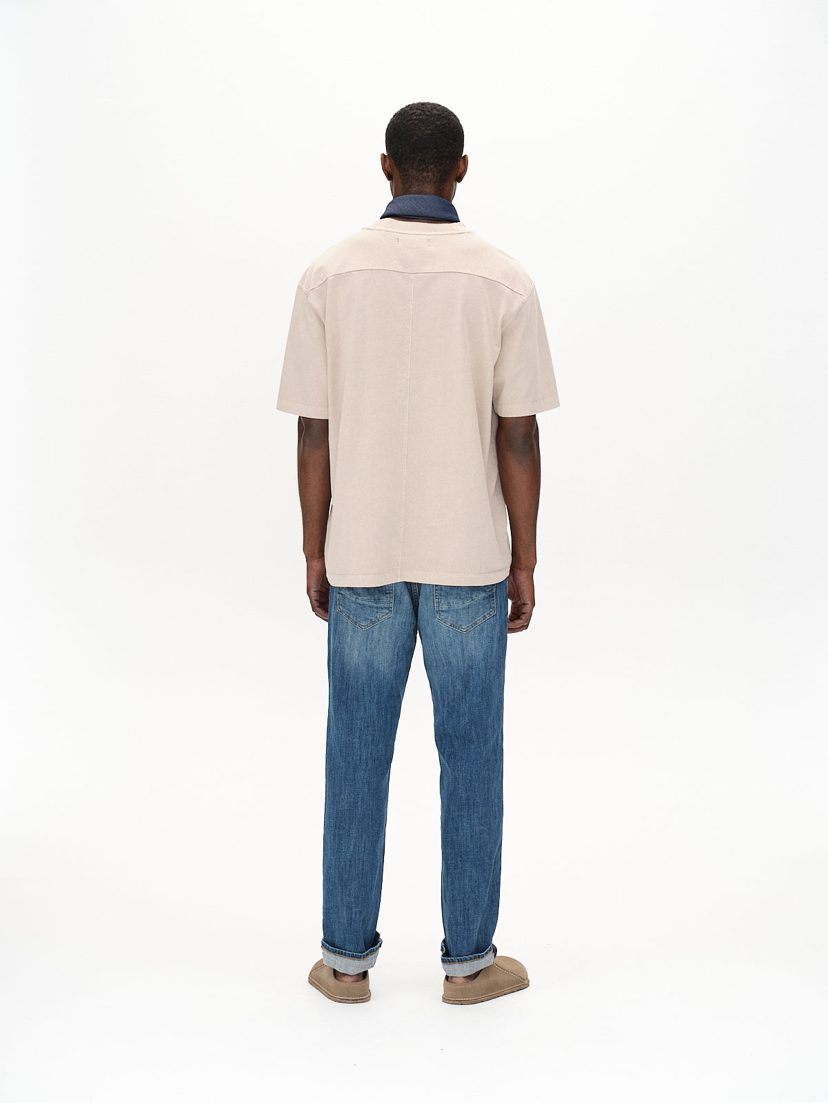 Nigel Wix Boxy Hour SS Sand Cashmere