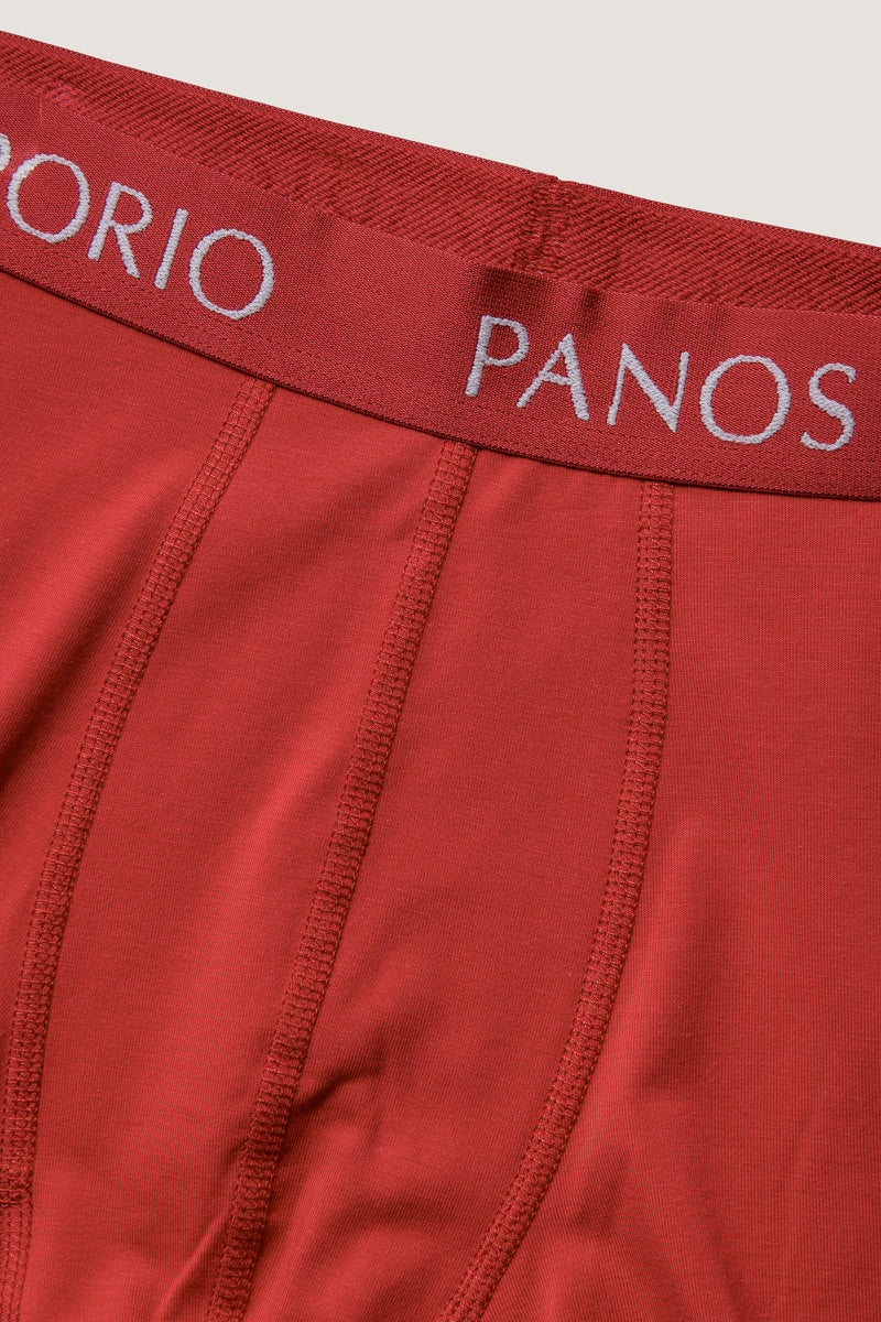 3pk Base Bamboo Boxer Navy/Lipstick Red/Water