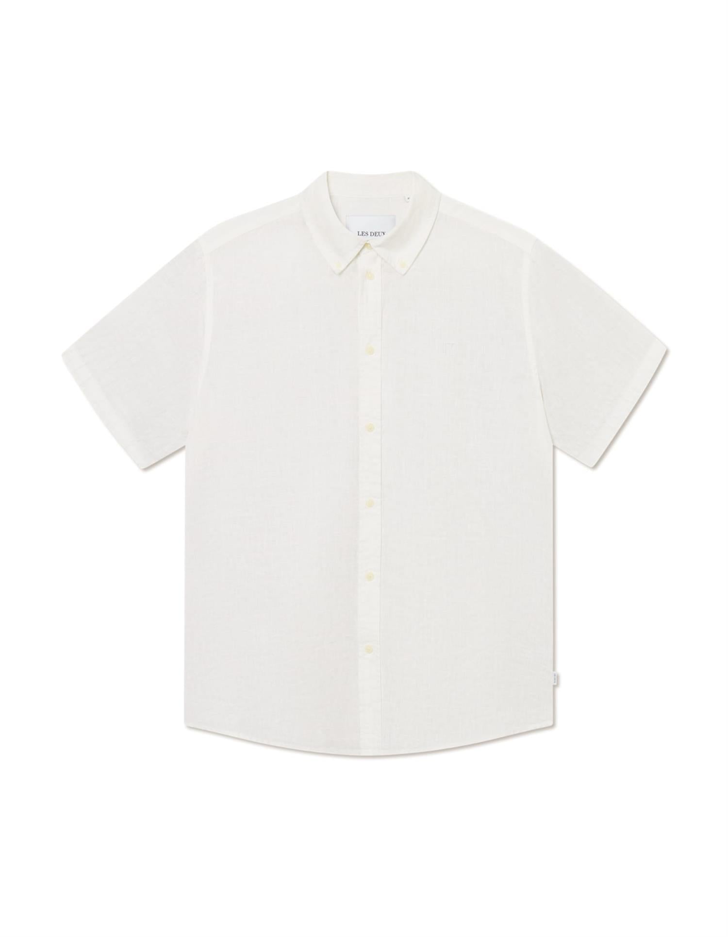 Kris Linen SS Shirt White