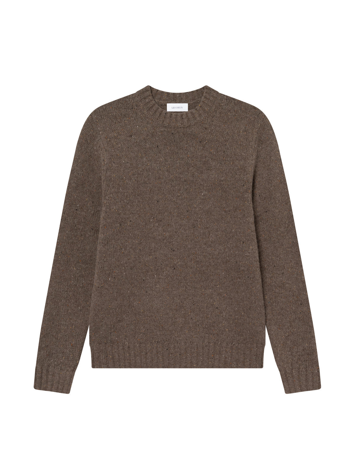 Gary Fleck Roundneck Jumper Mountain Grey Brown