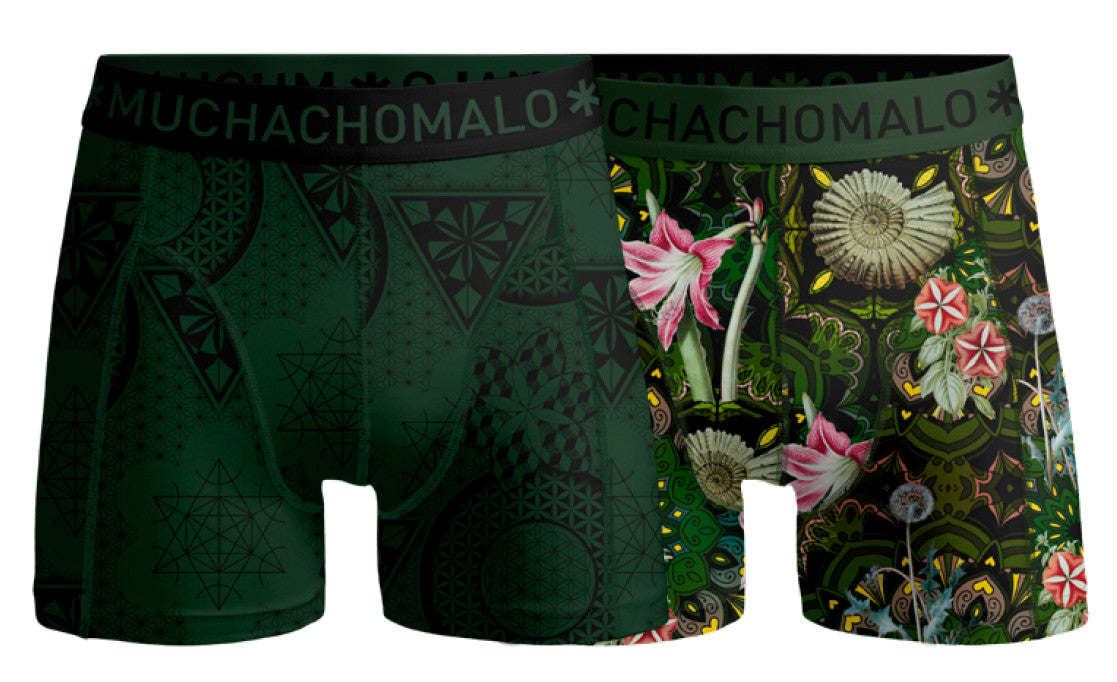 Geometric 04 2pk Boxer Print/Print