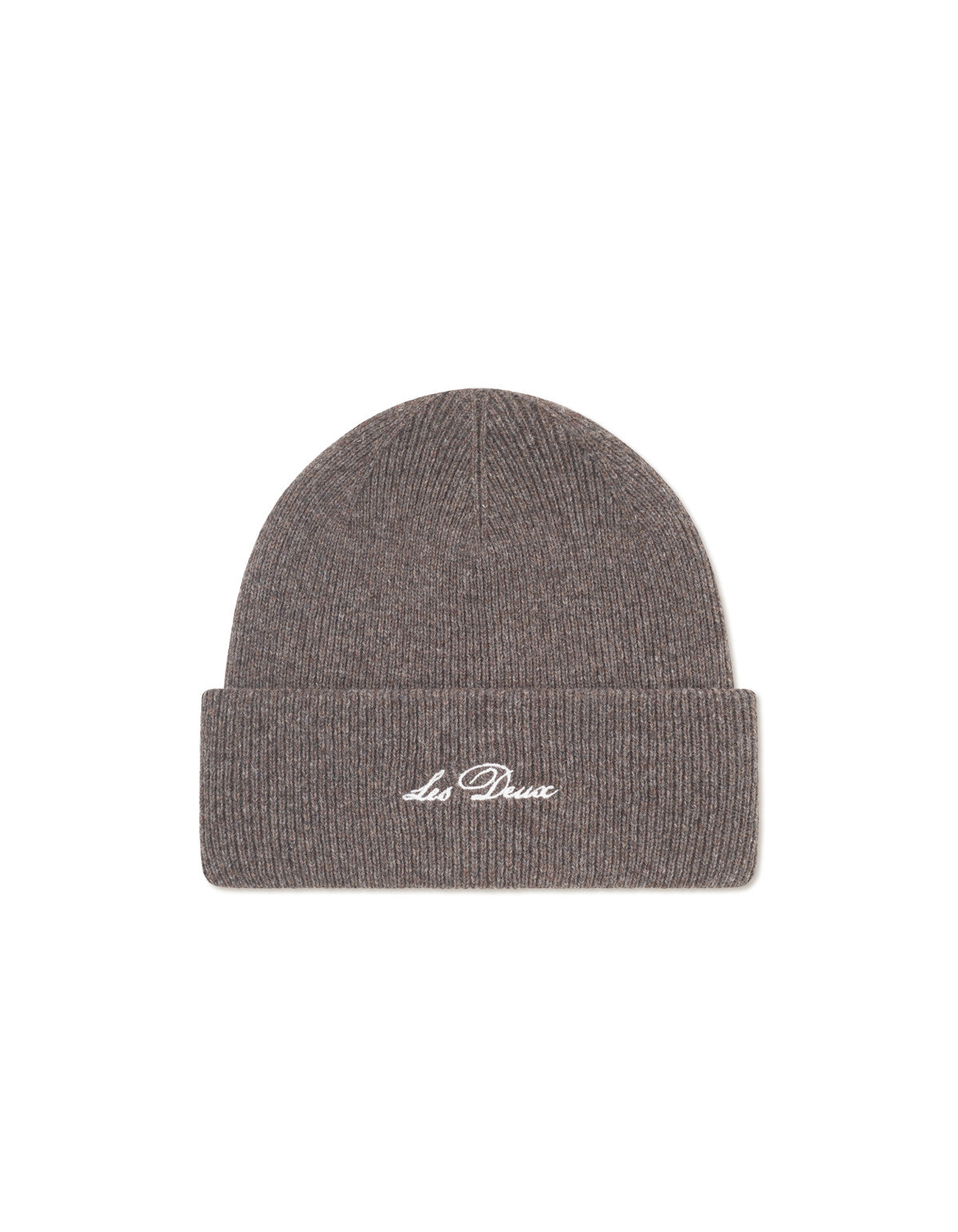 Wayne Embroidered Beanie Mountain Grey Melange