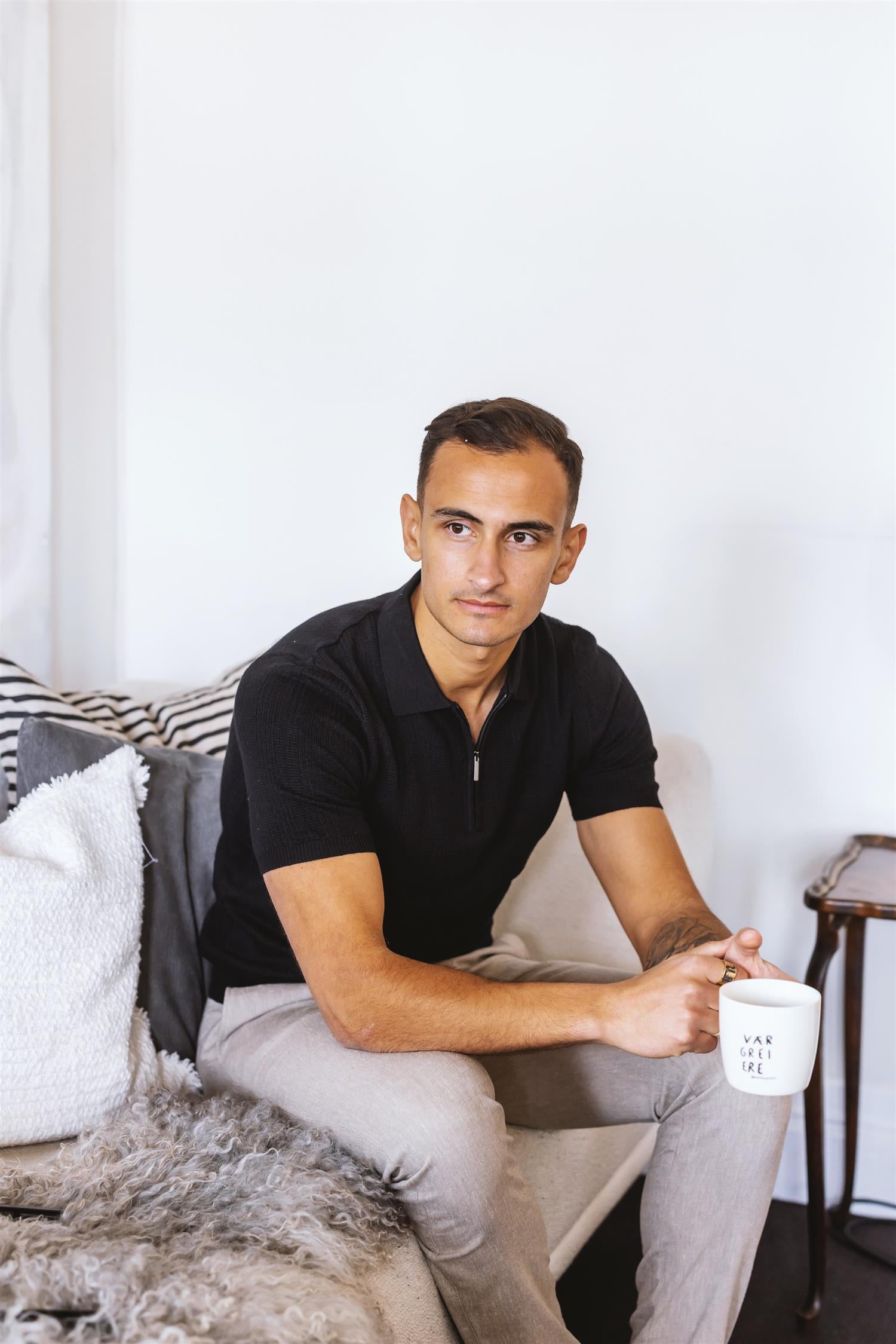 Archie dzianina czarna