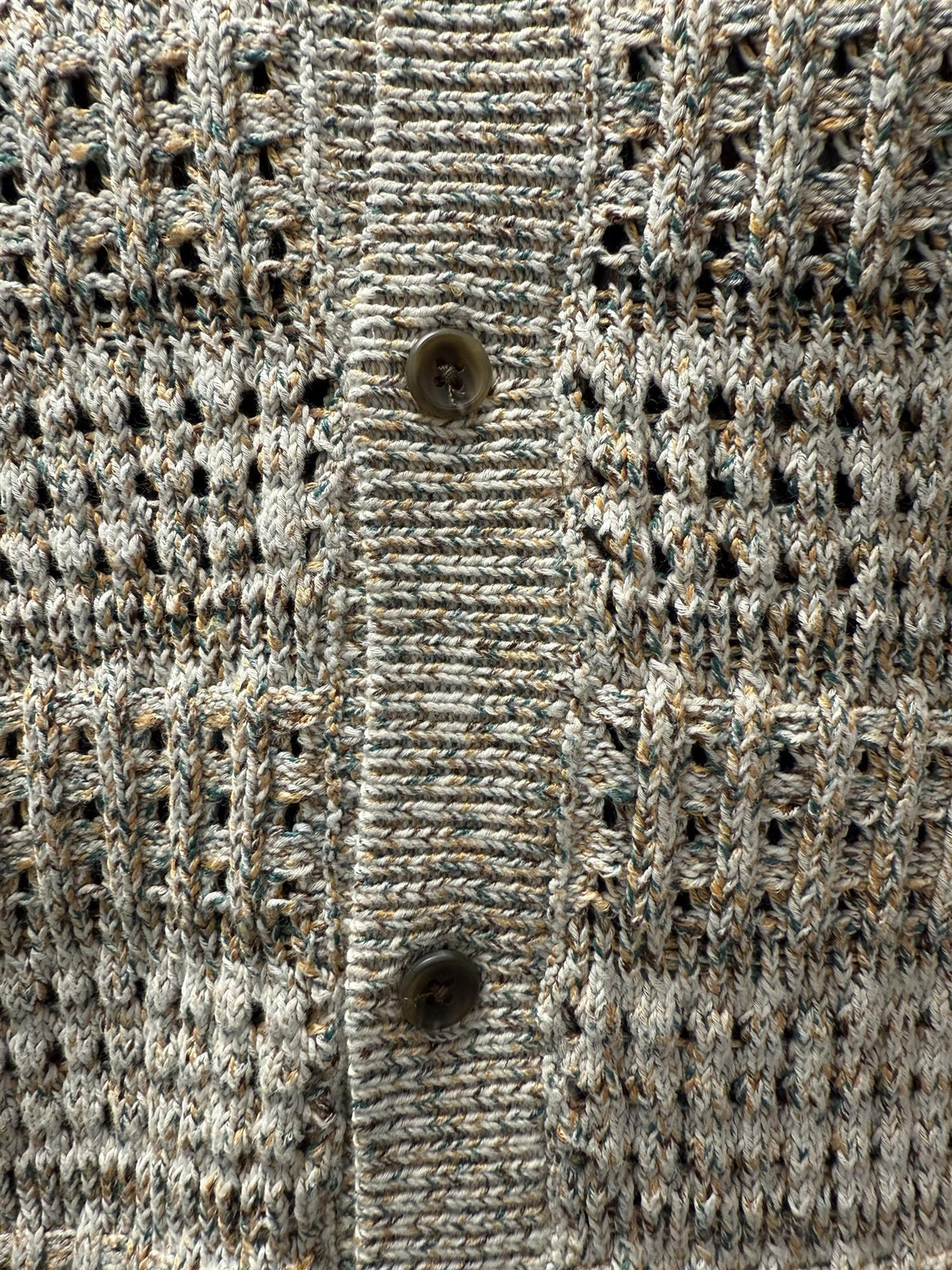 Elvin Structure Knitted SS Shirt Light Sand