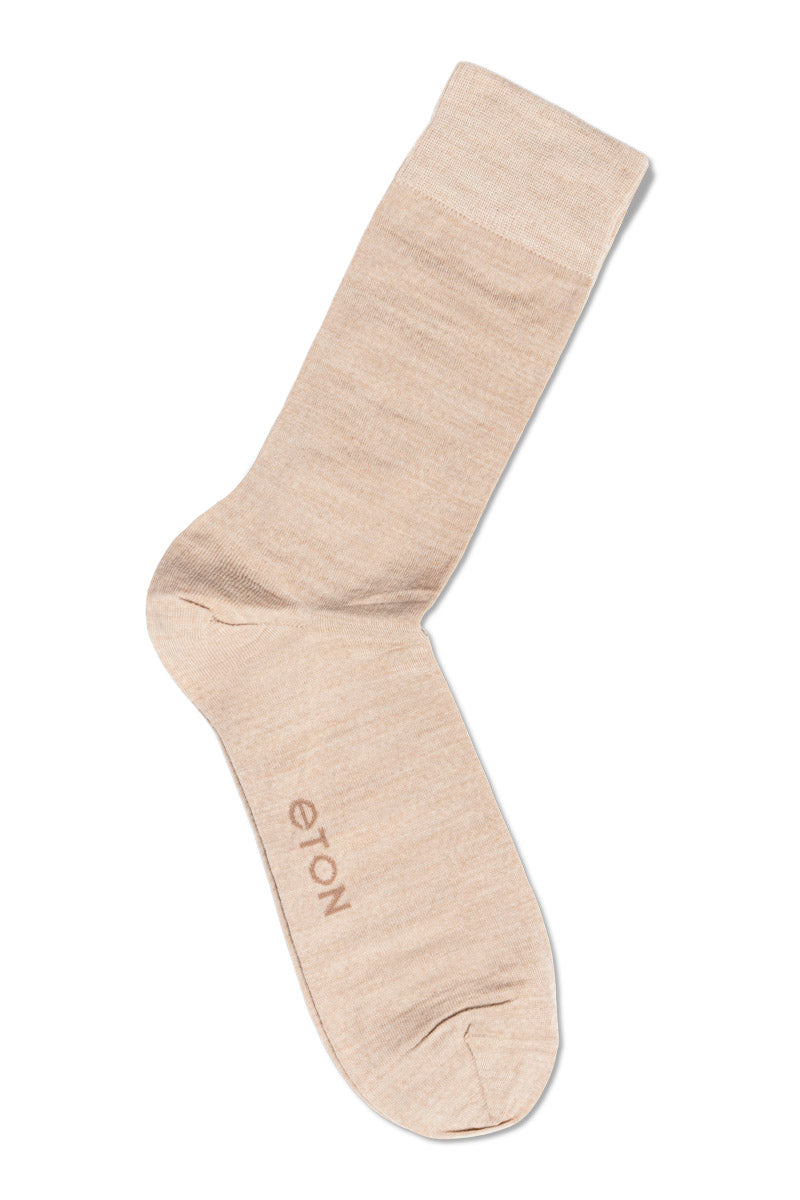 Eton Fine Wool Plain Sand