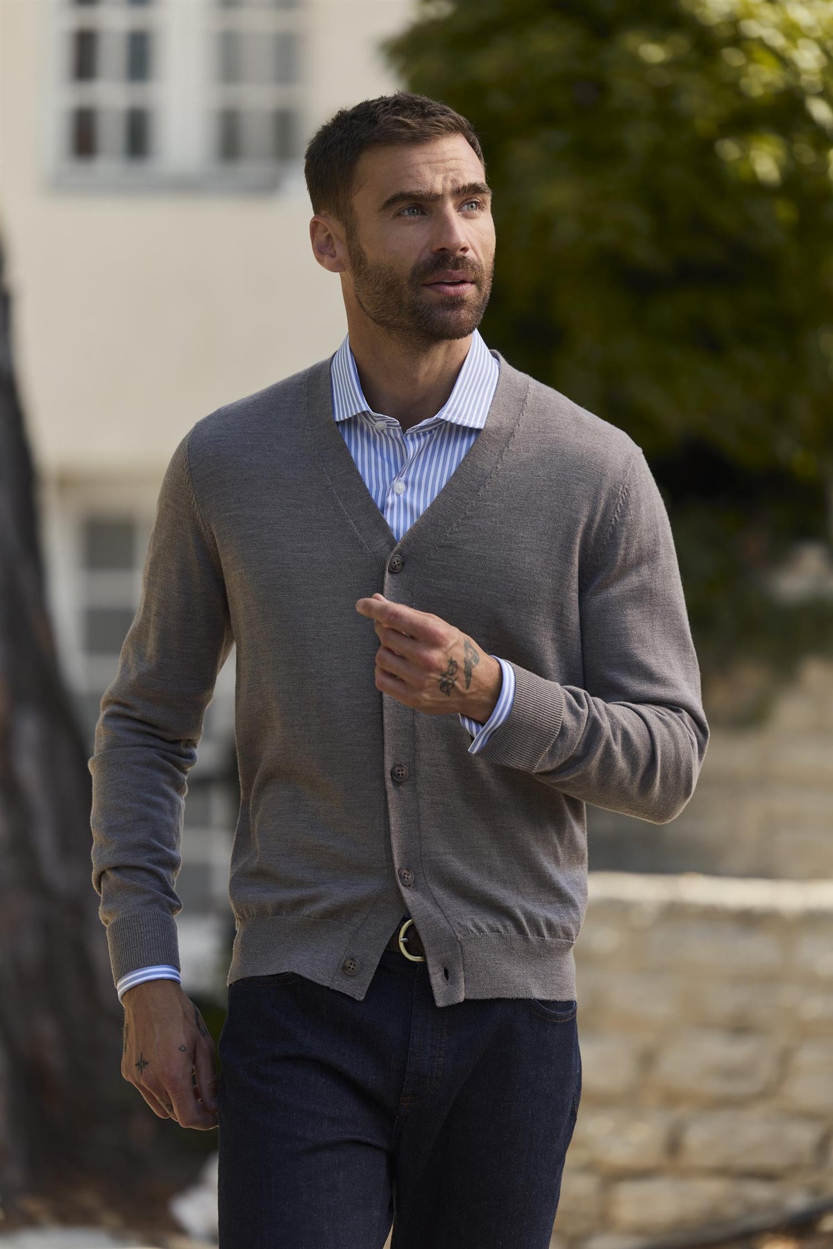 Nelson Cardigan Brown
