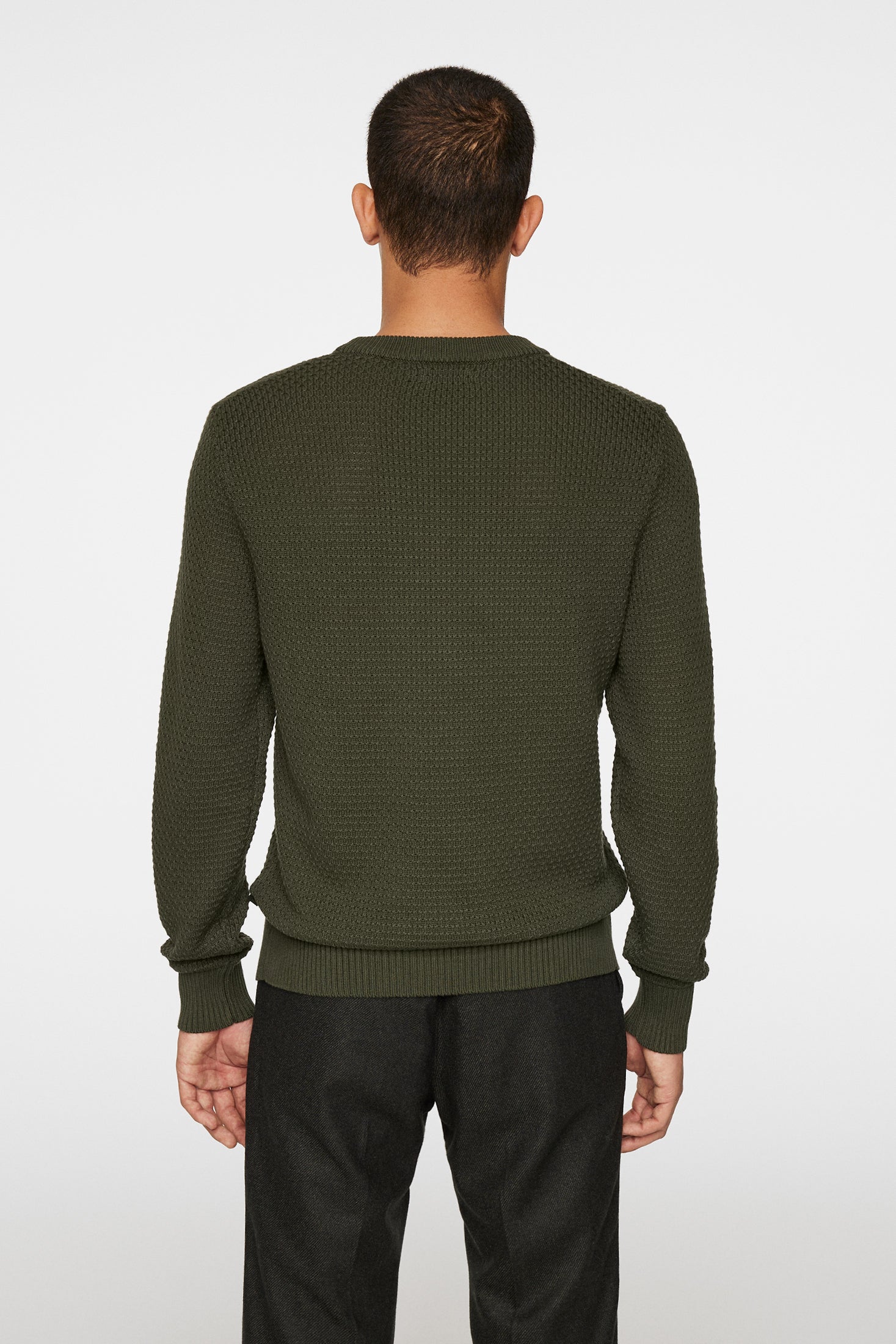 Oliver structure sweater Grønn