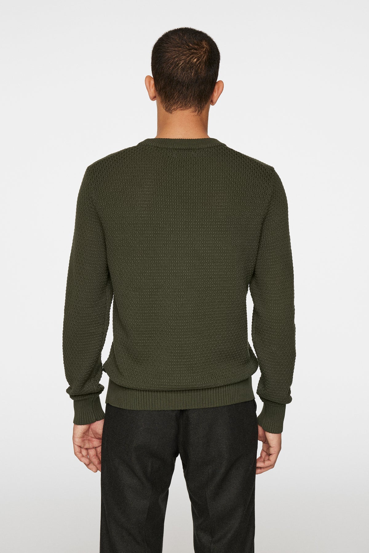 Oliver structure sweater Grønn