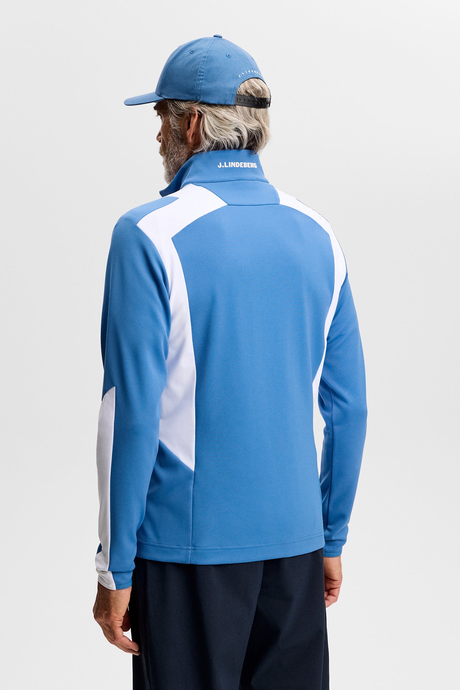 Lukas Quarter Zip Mid Layer Federal Blue