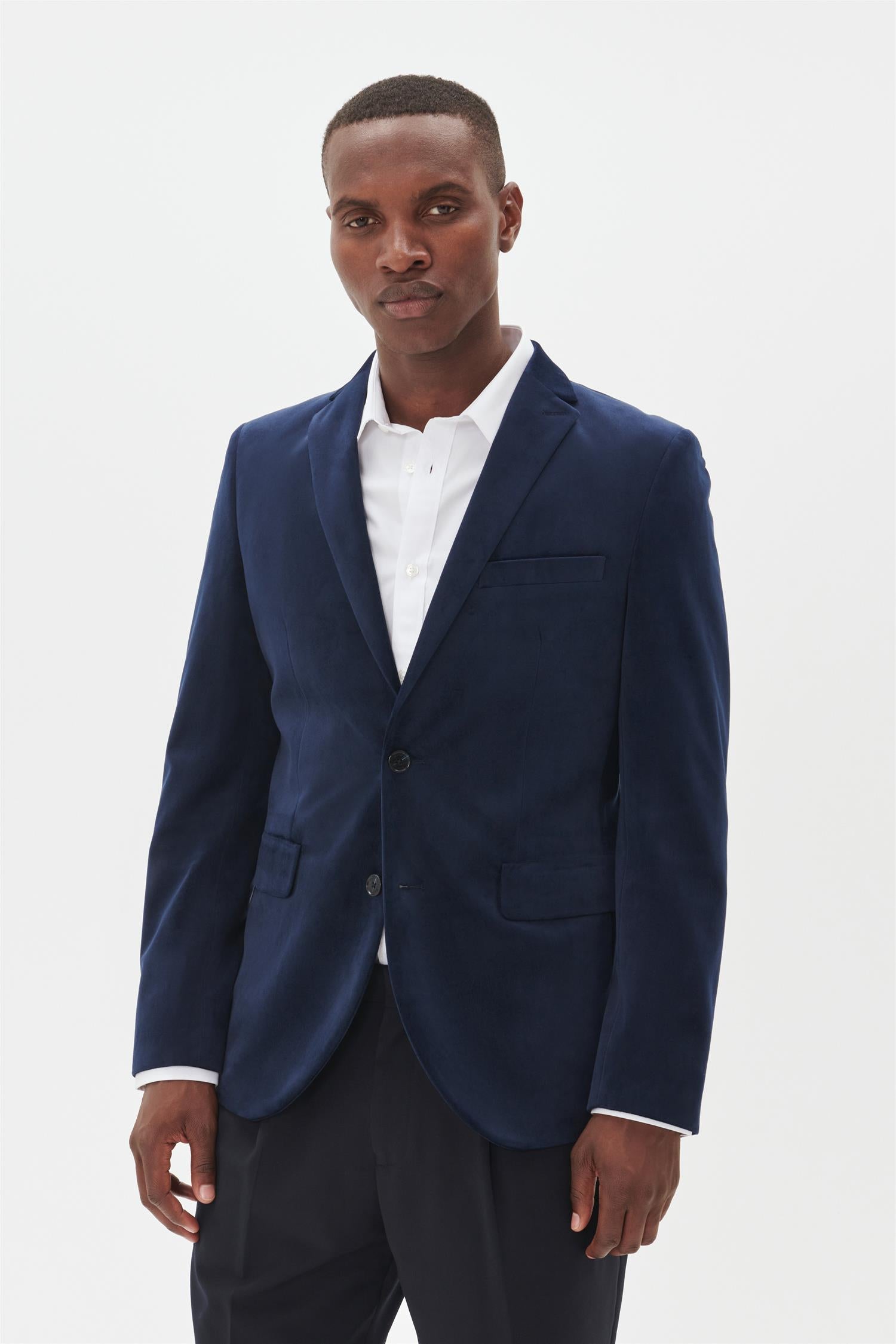 Mageorge F velvet Blue