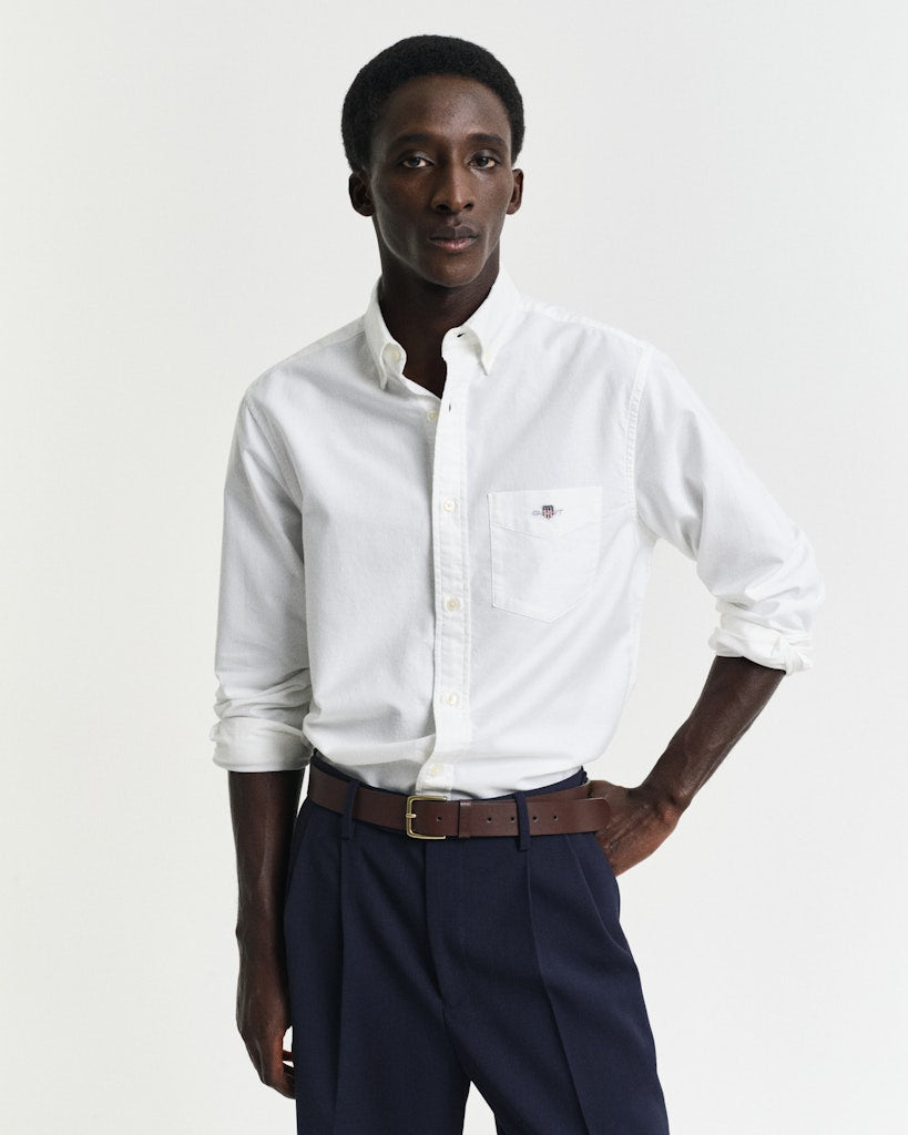 REG CLASSIC OXFORD SHIRT White