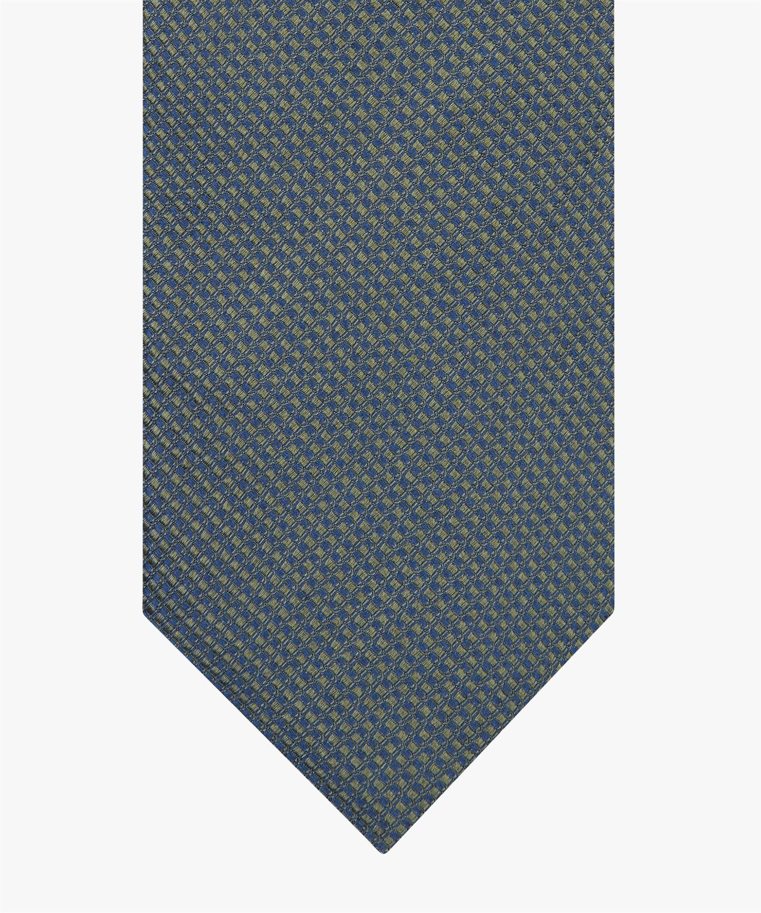 Tie Silk Woven Green Green