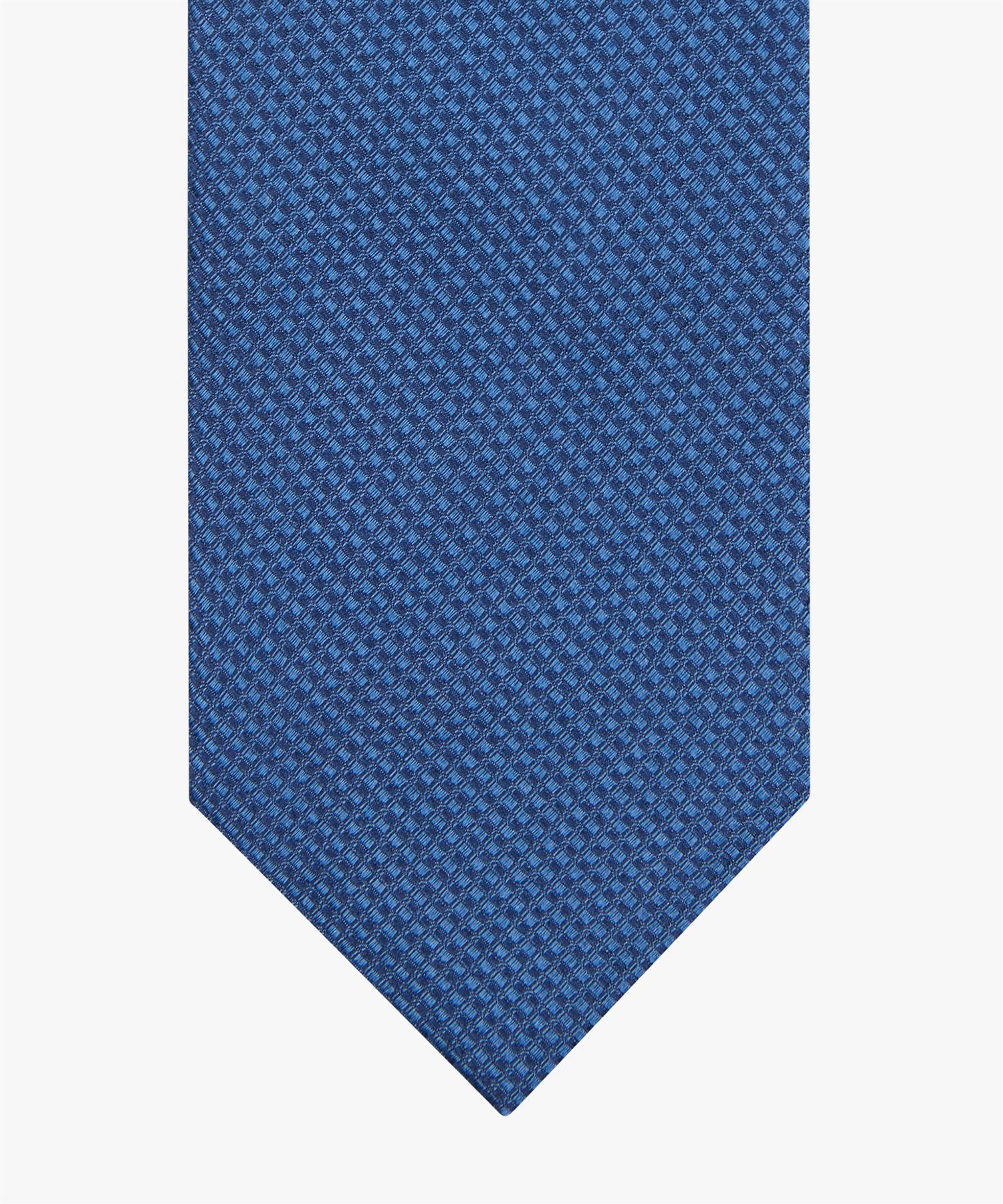 Tie Silk Woven Navy Navy