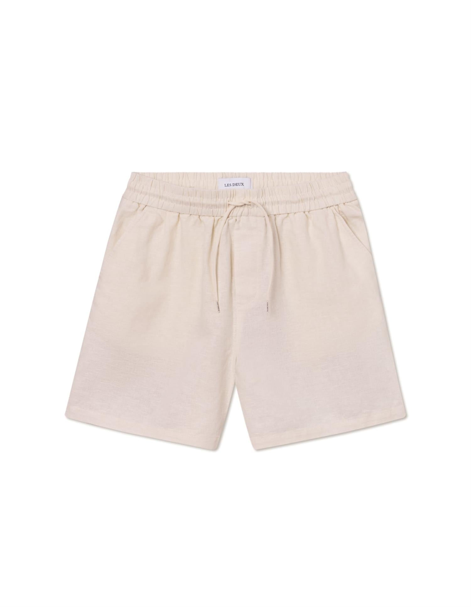 Otto Linen Shorts Ivory