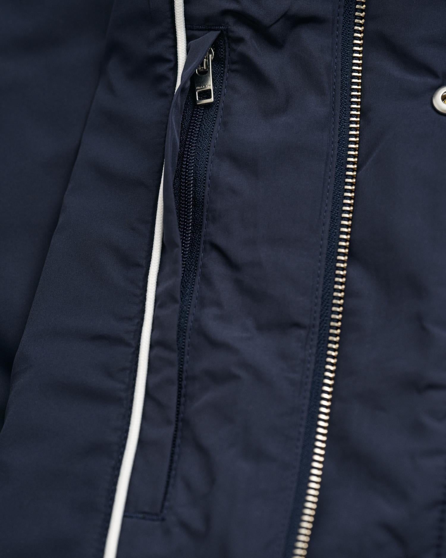Quilted Windcheater Mid Jacket Evening Blue