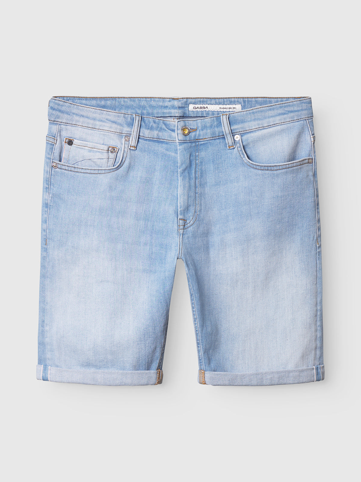 Markus Selvedge Shorts Limited Mid Blue Denim