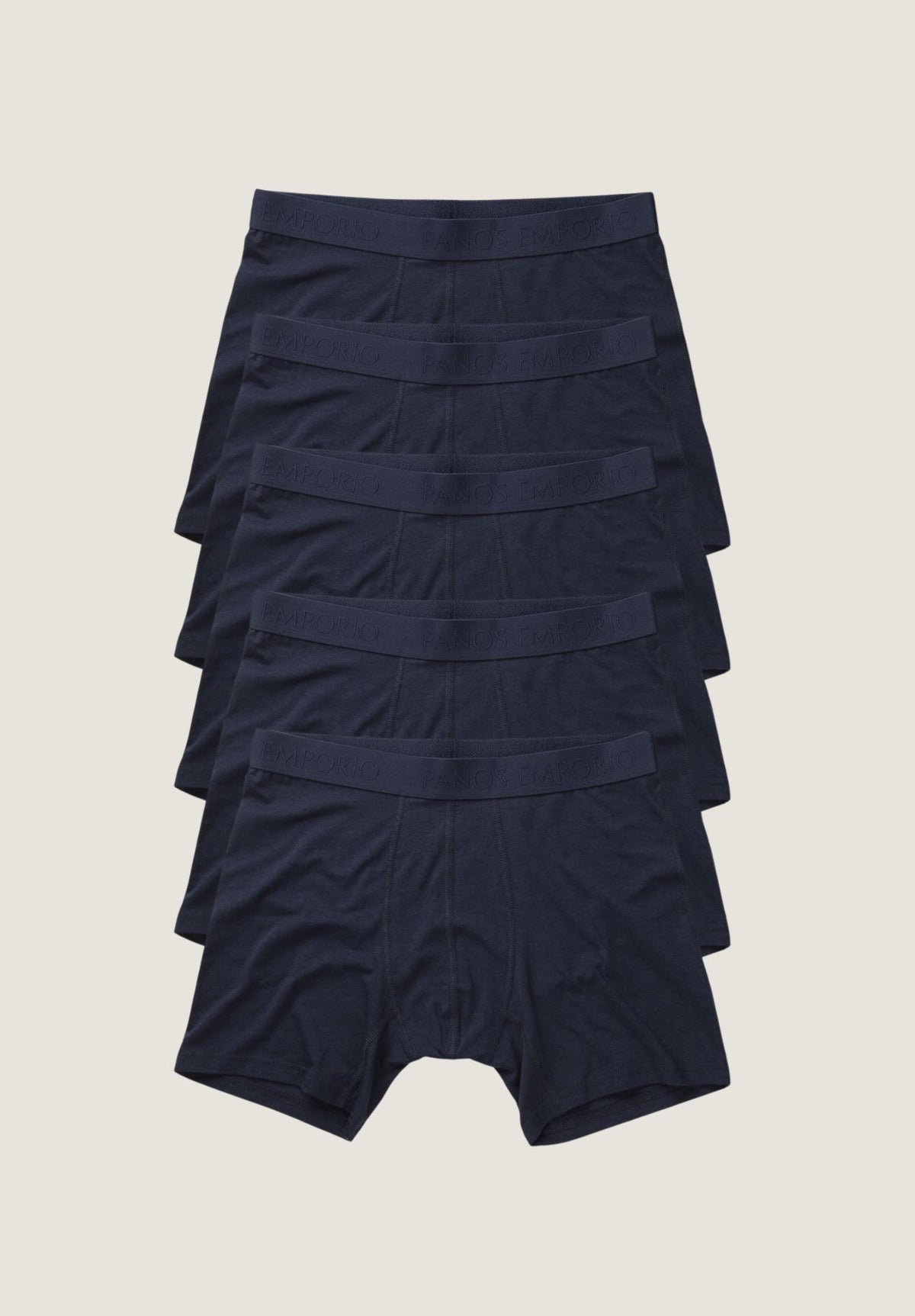 5pk Base Bamboo Boxer Navy