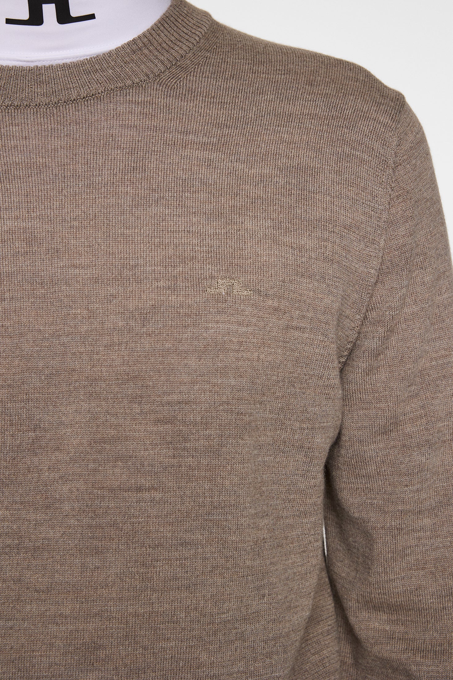 Keane Merino Crew Neck Brindle Melange