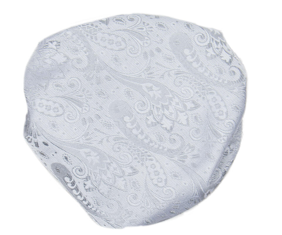 Chusteczka wzorzysta srebrna