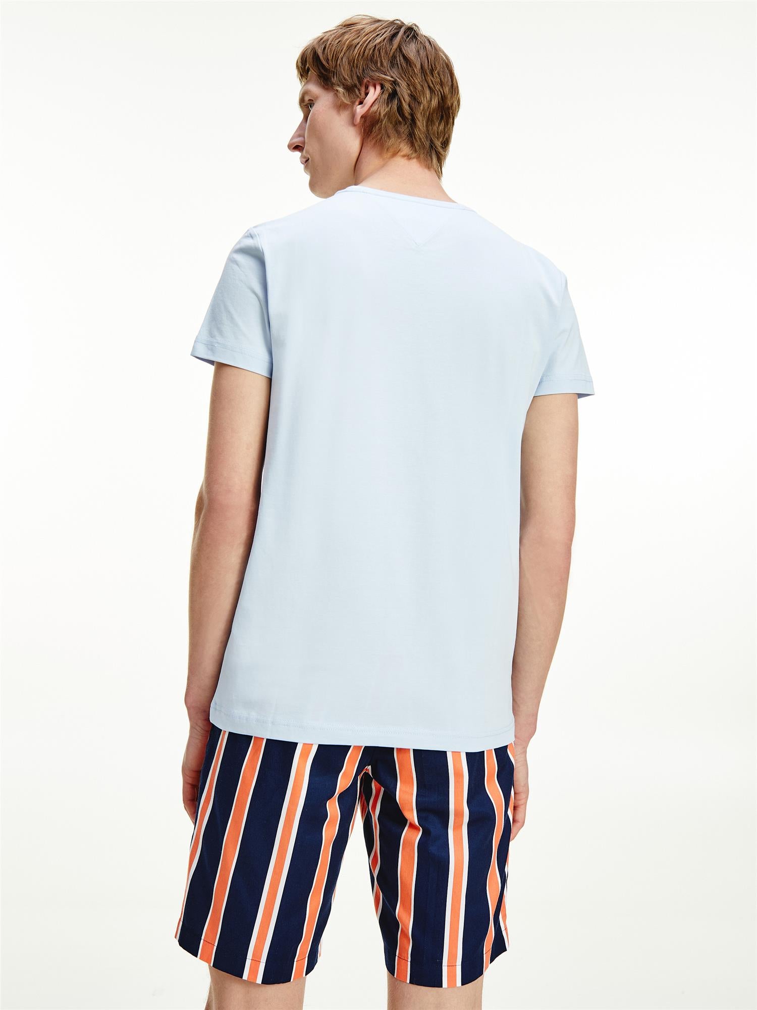 STRETCH SLIM FIT TEE Breezy Blue