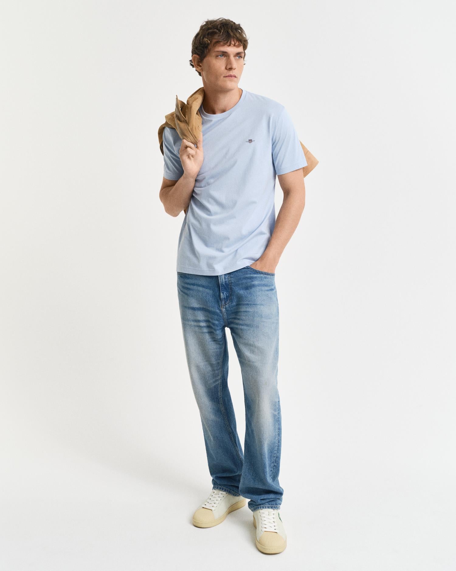 Reg Shield Ss T-Shirt Fresh Blue