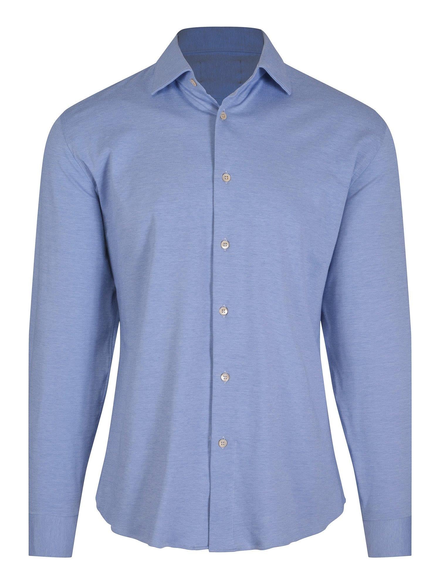 Leo Tailor fit jasnoniebieski