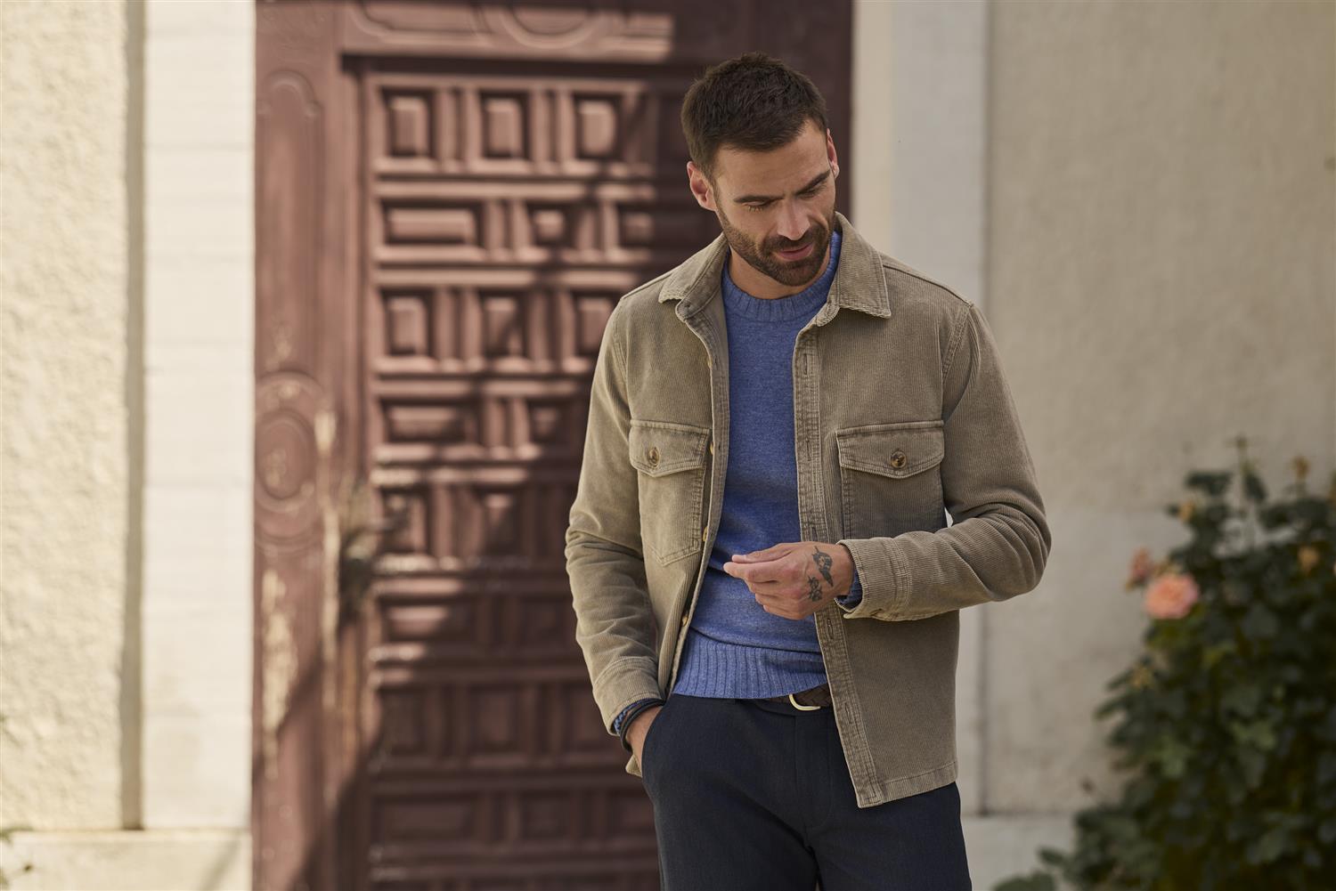 Leon Shirtjacket Brown