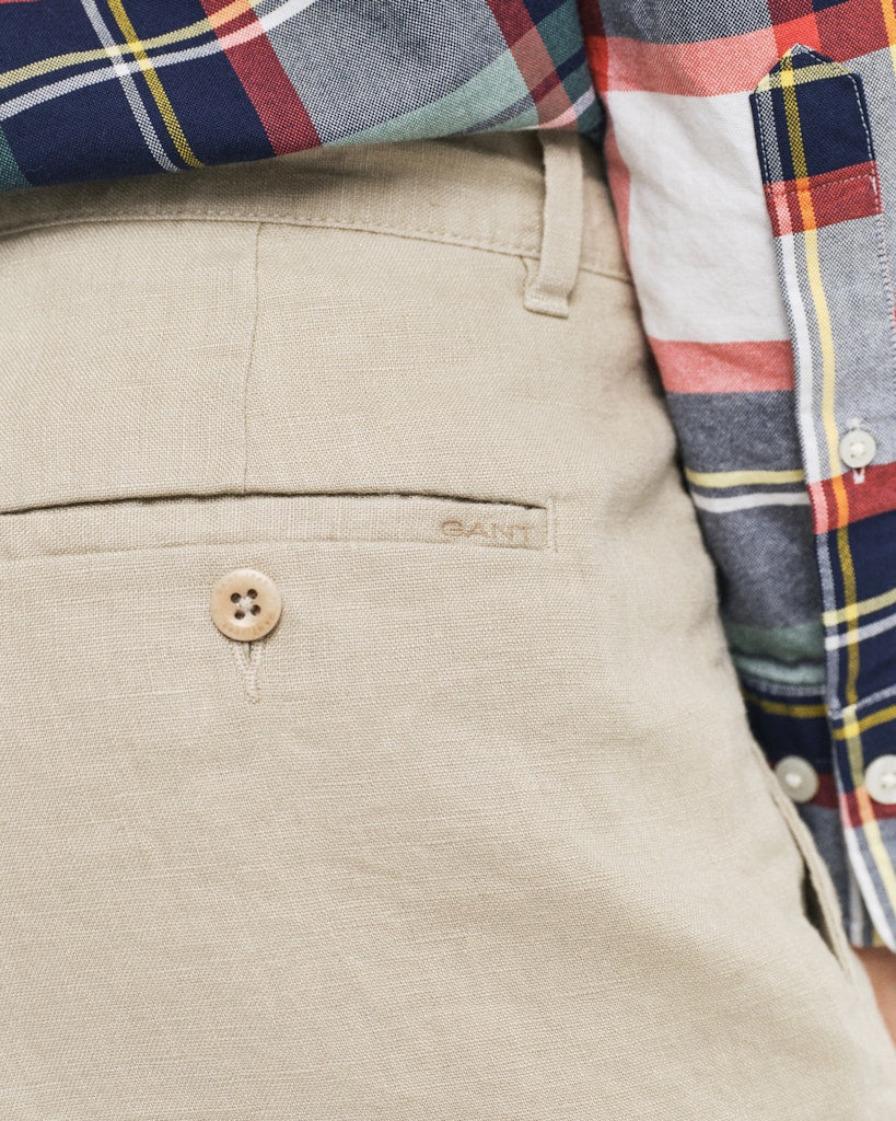 RELAXED LINEN DS SHORTS Dry Sand