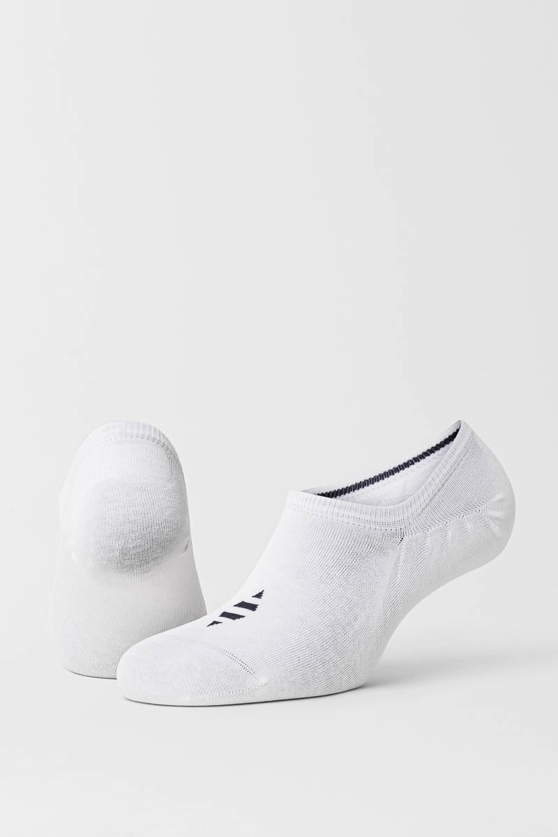 3pk Hans Erik Cotton Logo Liner White