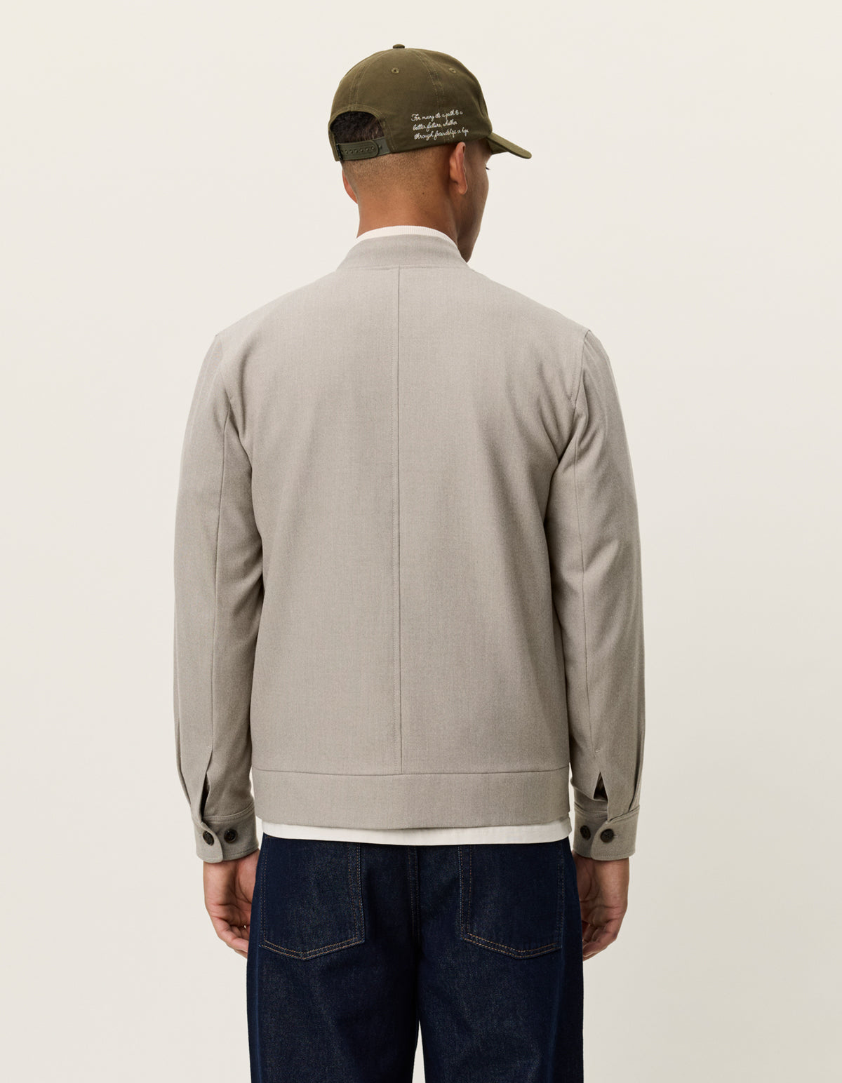 Como Reg Bomber Jacket - Seasonal Laurel Oak Sand